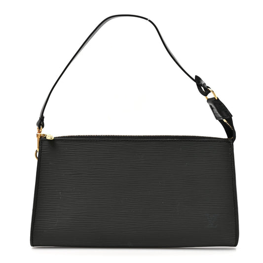 Epi Pochette Accessories 24 Black