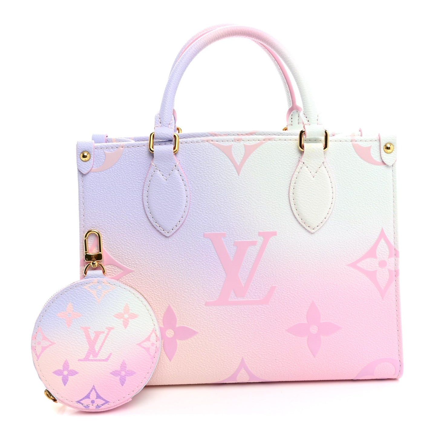 Monogram Giant Spring In The City Onthego PM Sunrise Pastel