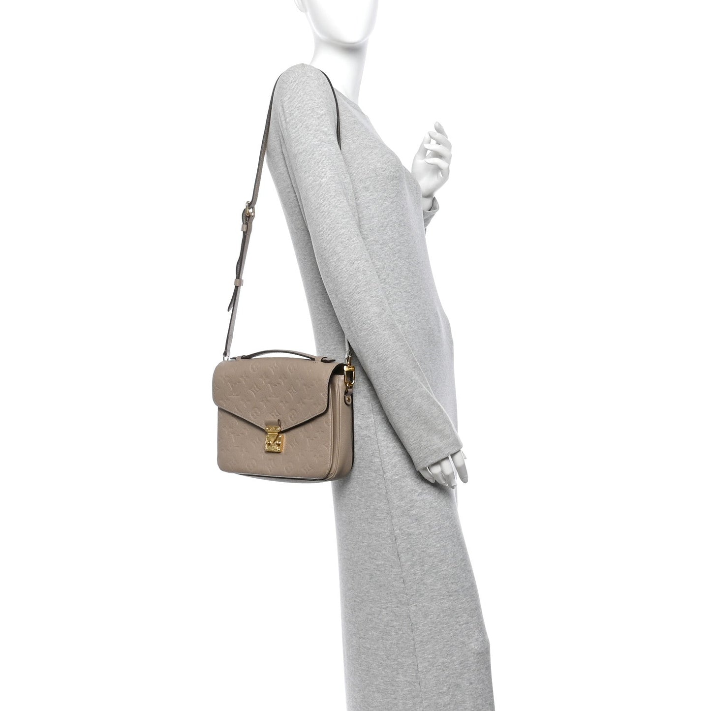 Empreinte Pochette Metis  Tourterelle