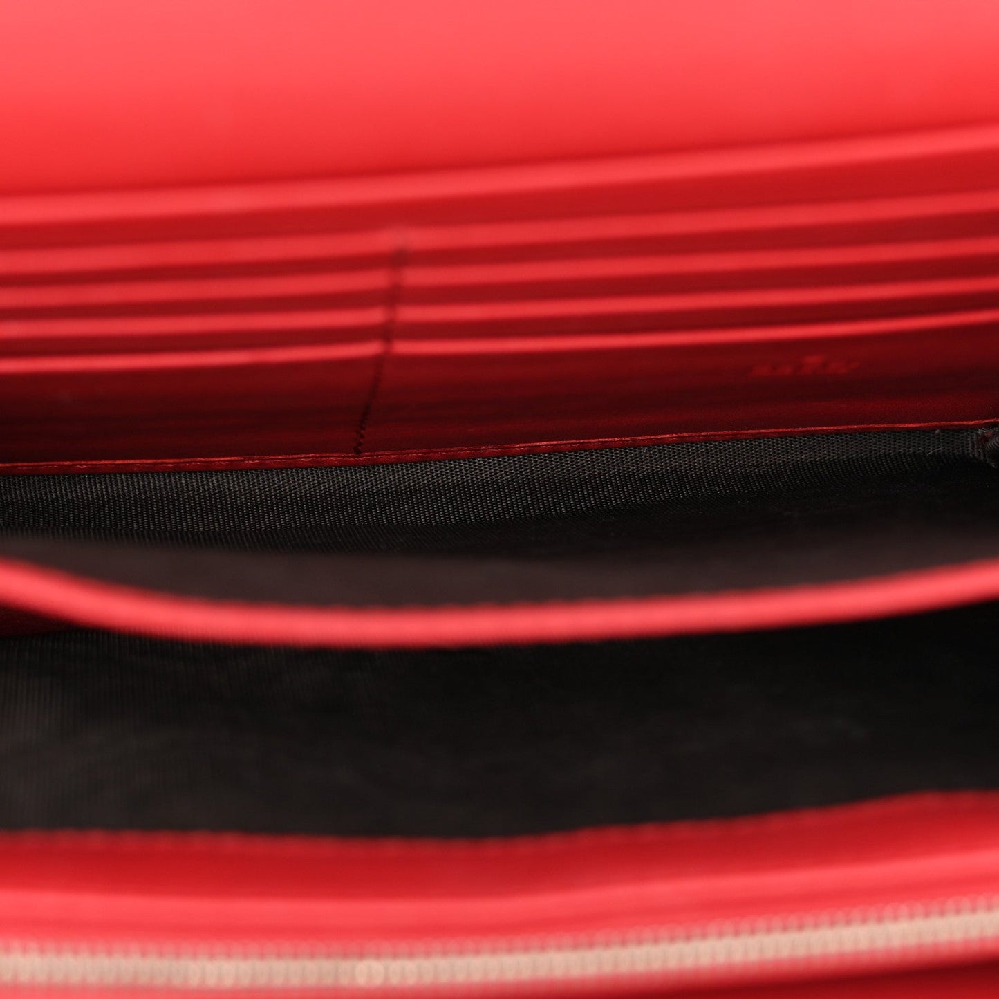 GG Supreme Monogram Mini Dionysus Chain Wallet Beige Vulcanic Red