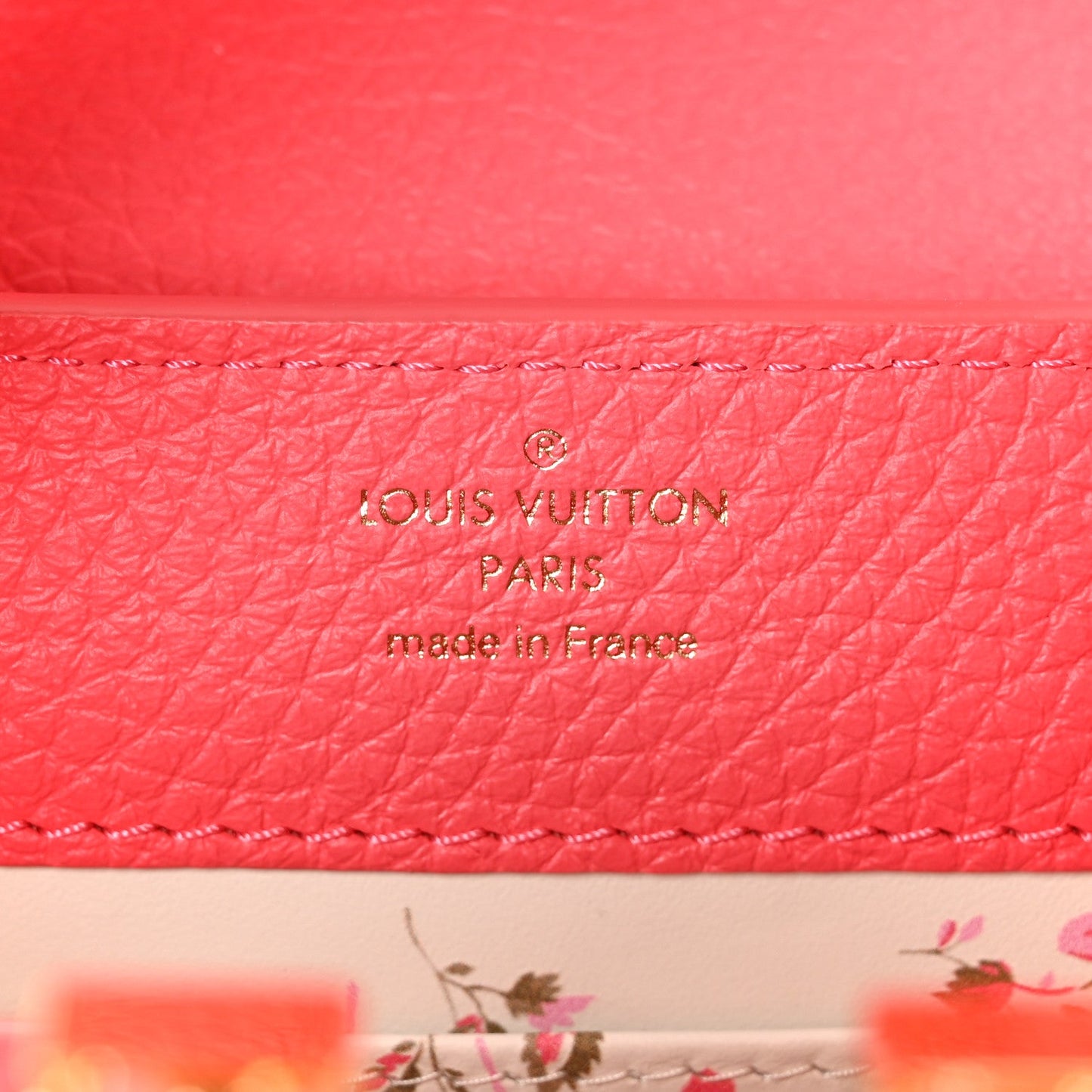 Taurillon LV Bloom Capucines Mini Pink Sky