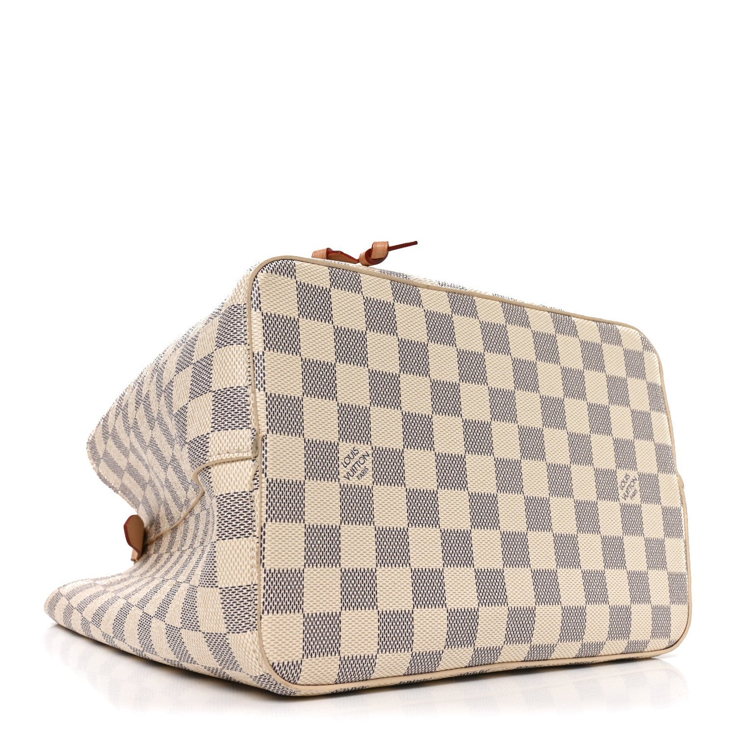 Damier Azur Braided Neonoe MM Peach Cream
