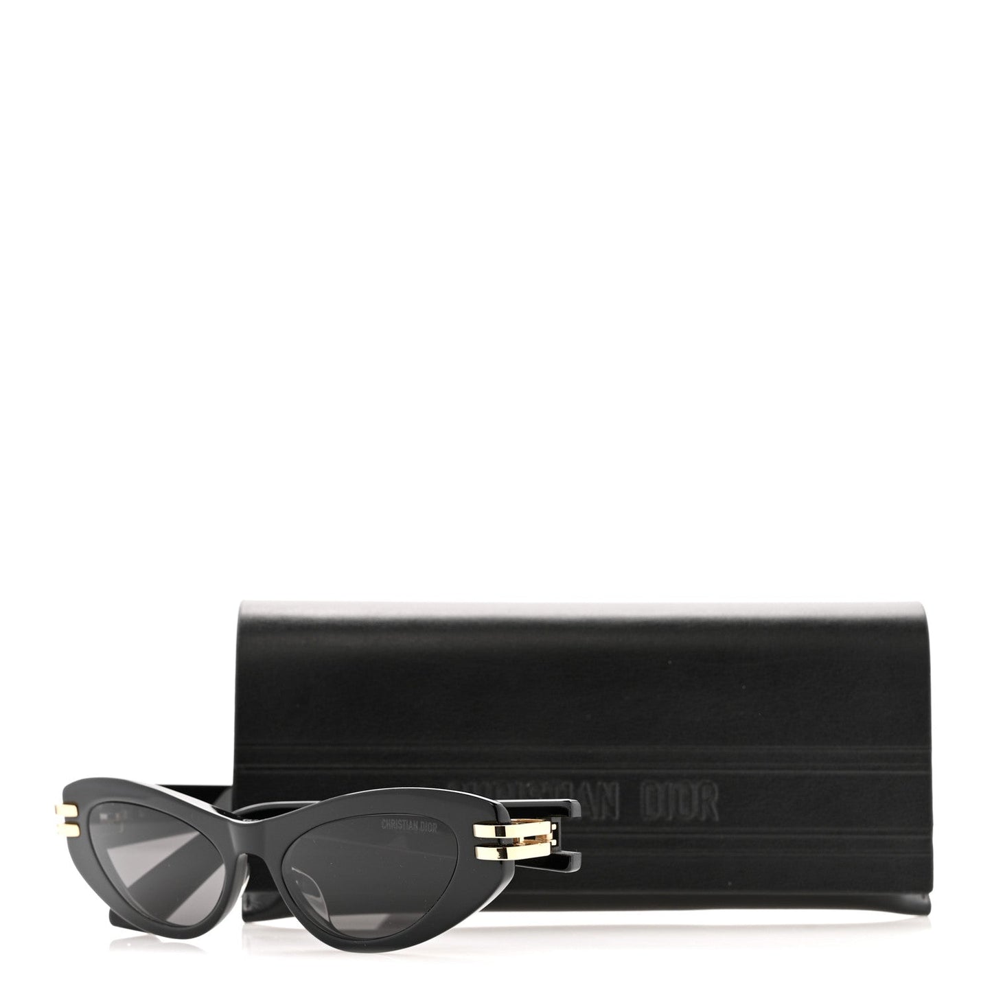 Acetate CDior B1U Cat Eye Sunglasses Black