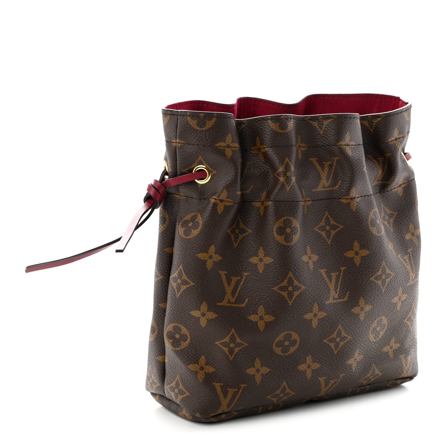 Monogram Pouch Noe Fuchsia