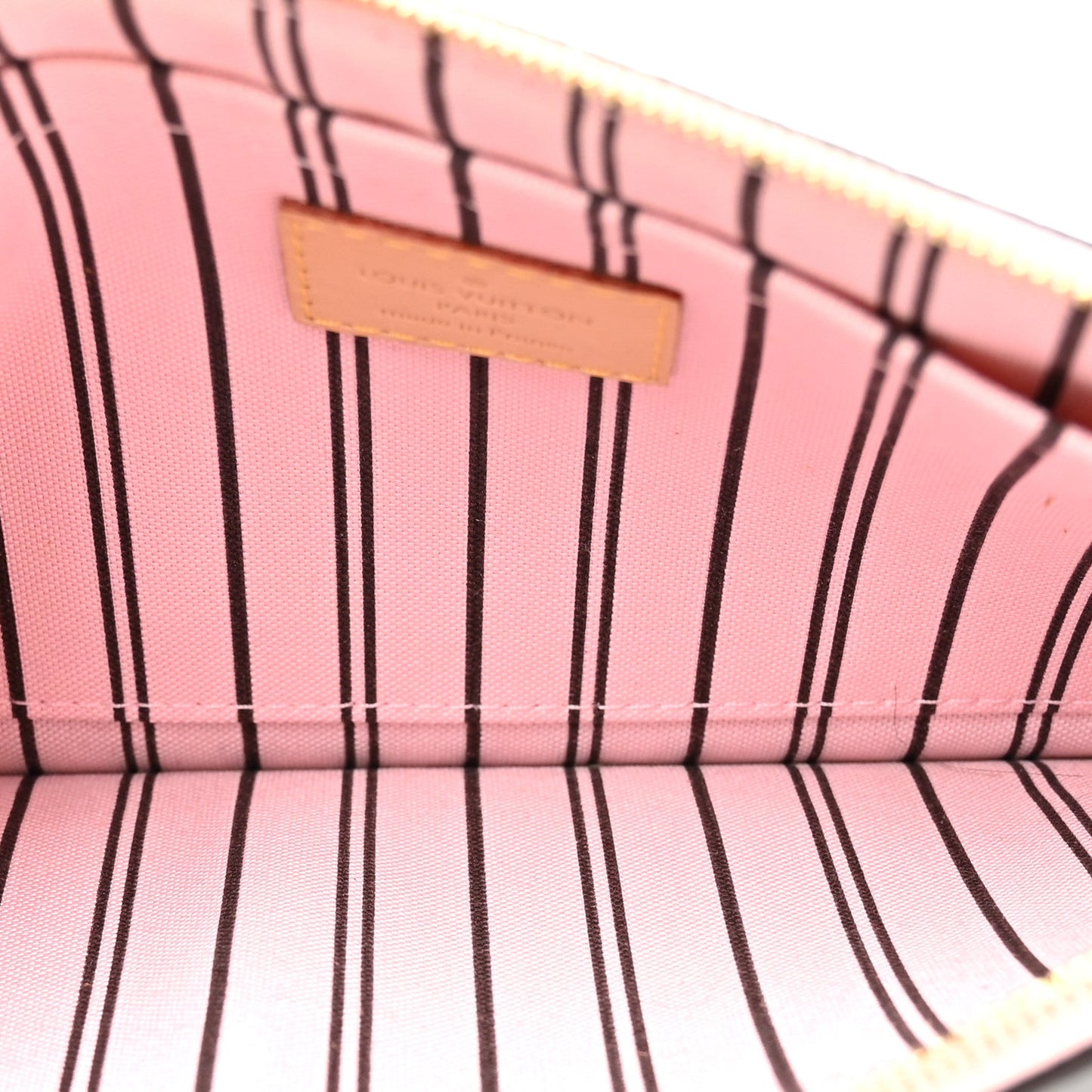 Monogram Neverfull MM GM Pochette Rose Ballerine Rose Ballerine