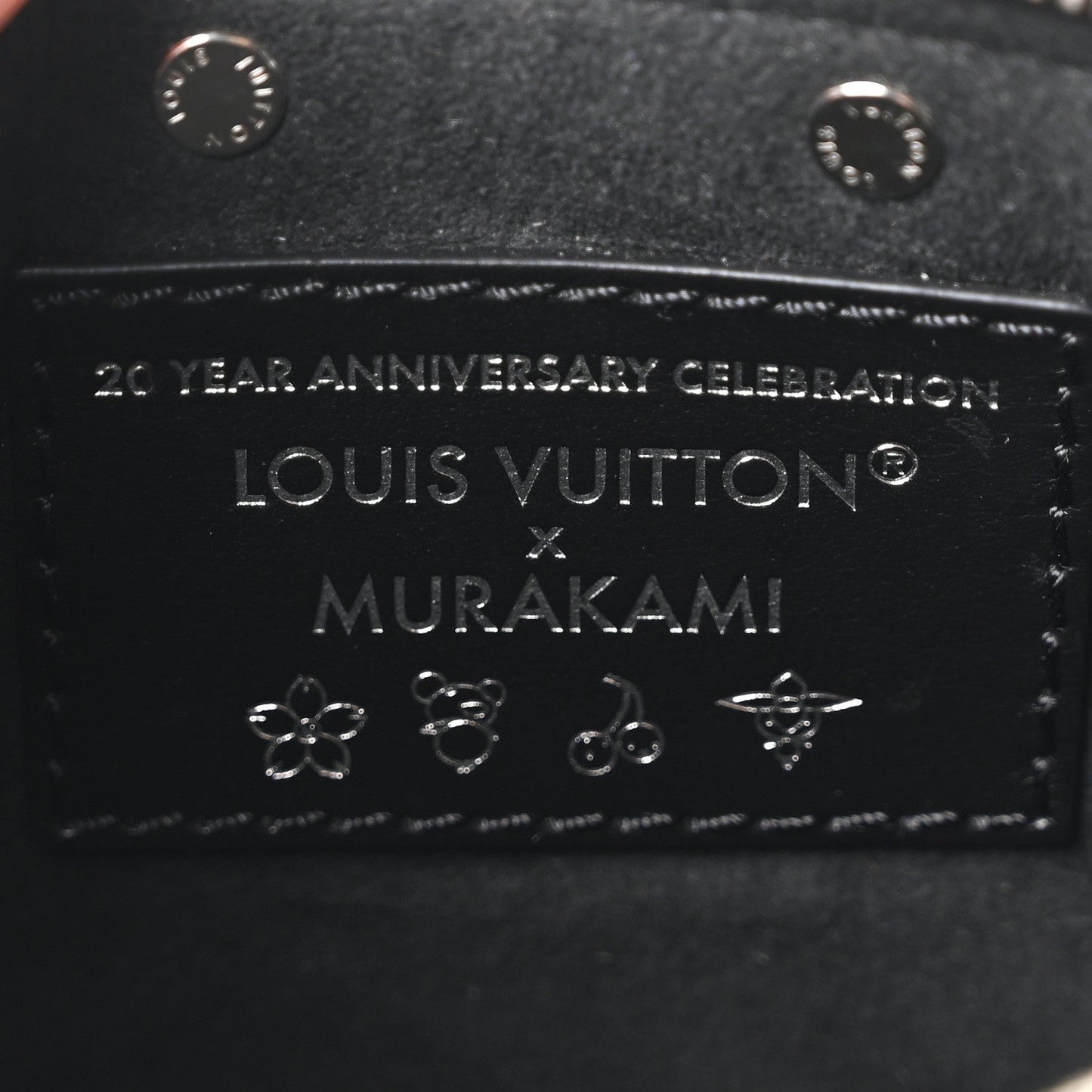 LV X TM Monogram Multicolor Pochette Accessories Black