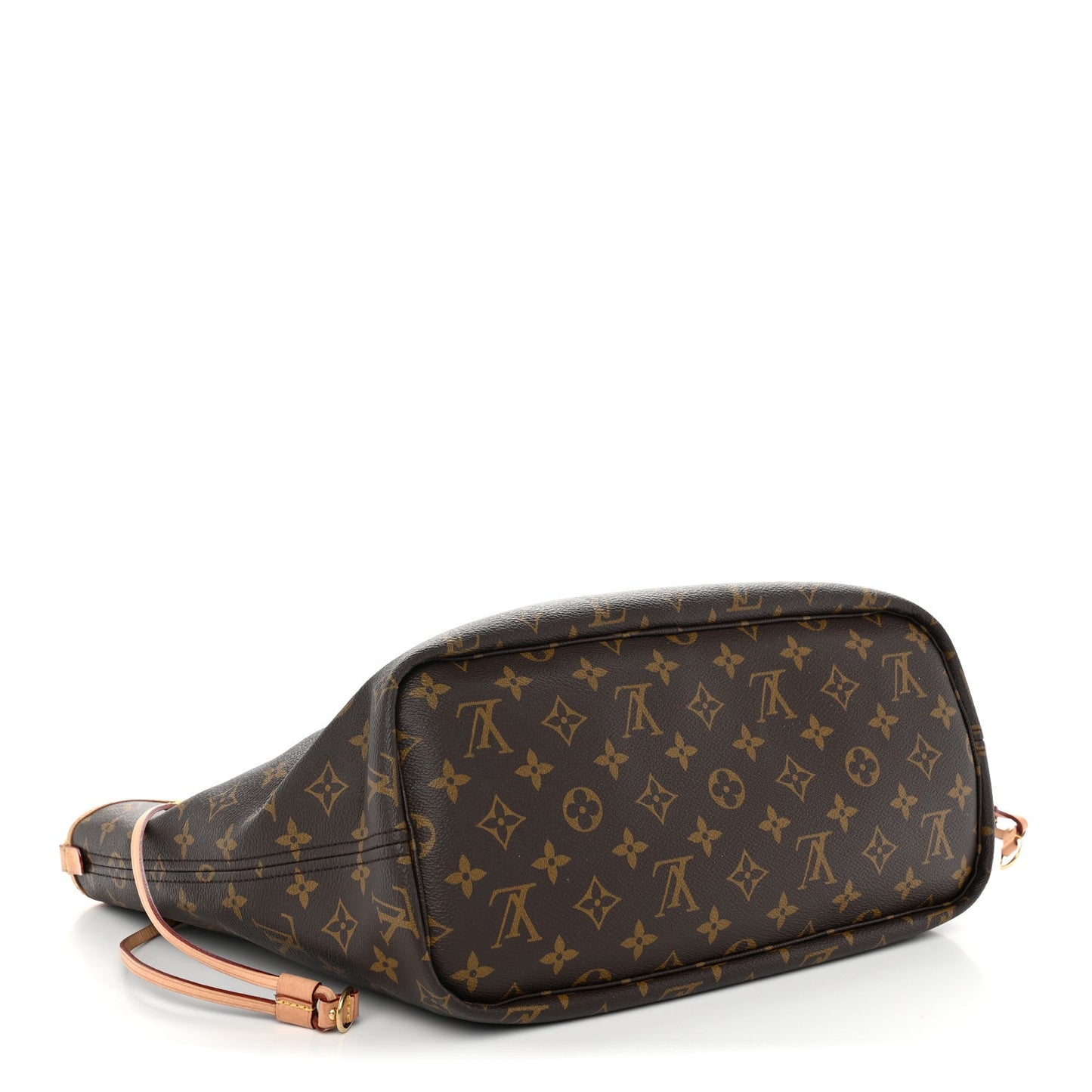 Monogram Inside Out Neverfull Bandouliere MM Rouge Sari