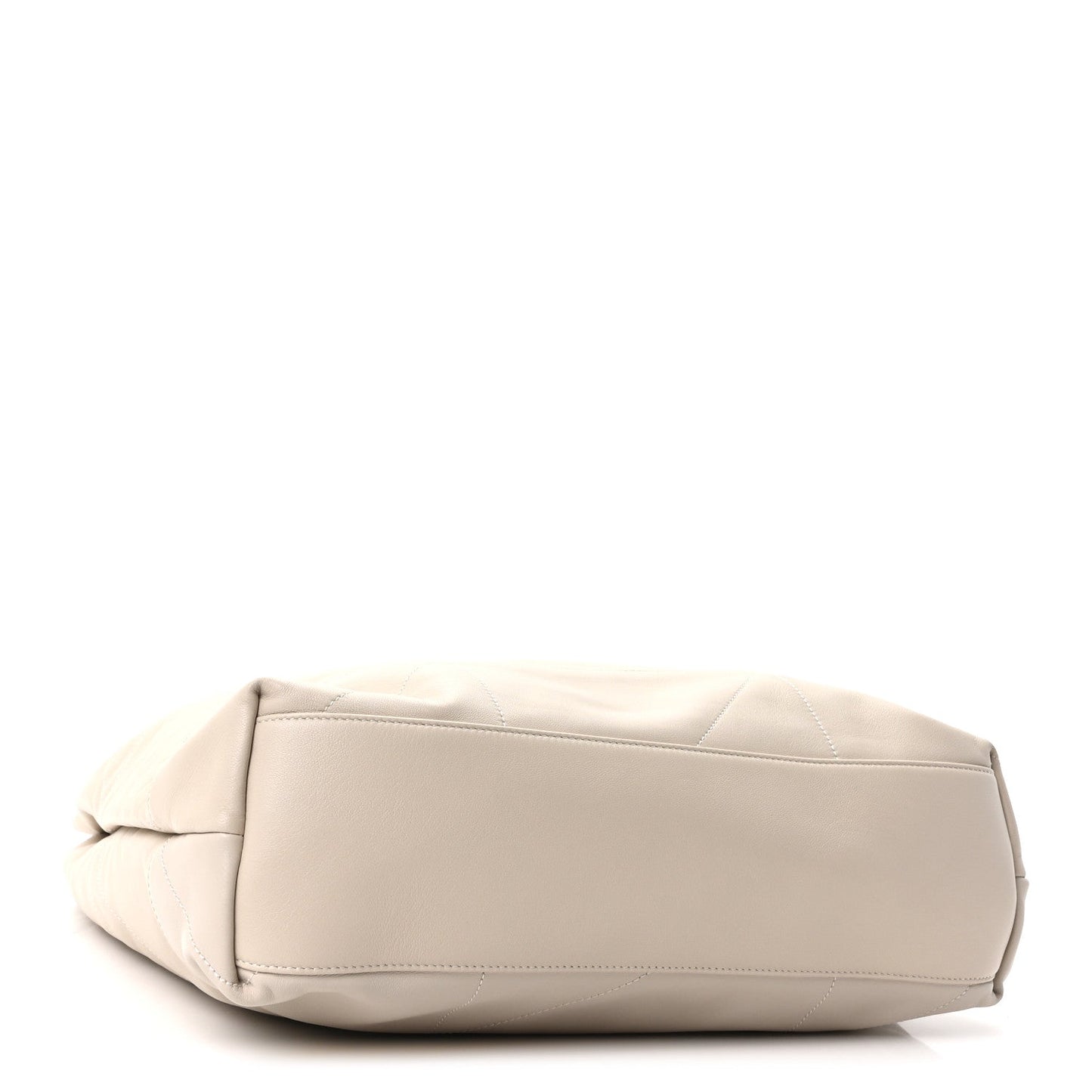 Lambskin Matelasse Large Jamie Pochon Crema Soft