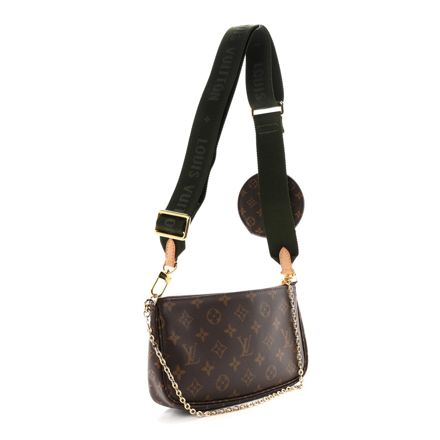 Monogram Multi Pochette Accessories Kaki