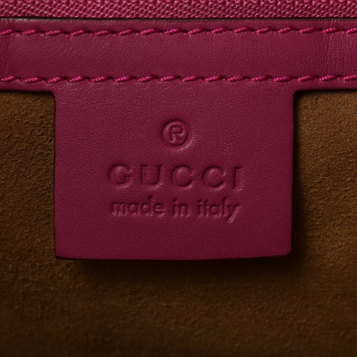 GG Supreme Monogram Linea A Foldover Tote Beige Hibiscus Red New Rosette