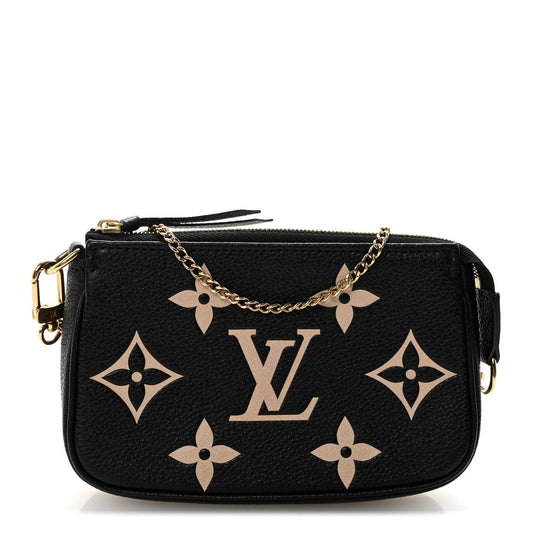 Empreinte Monogram Giant Mini Pochette Accessories Black