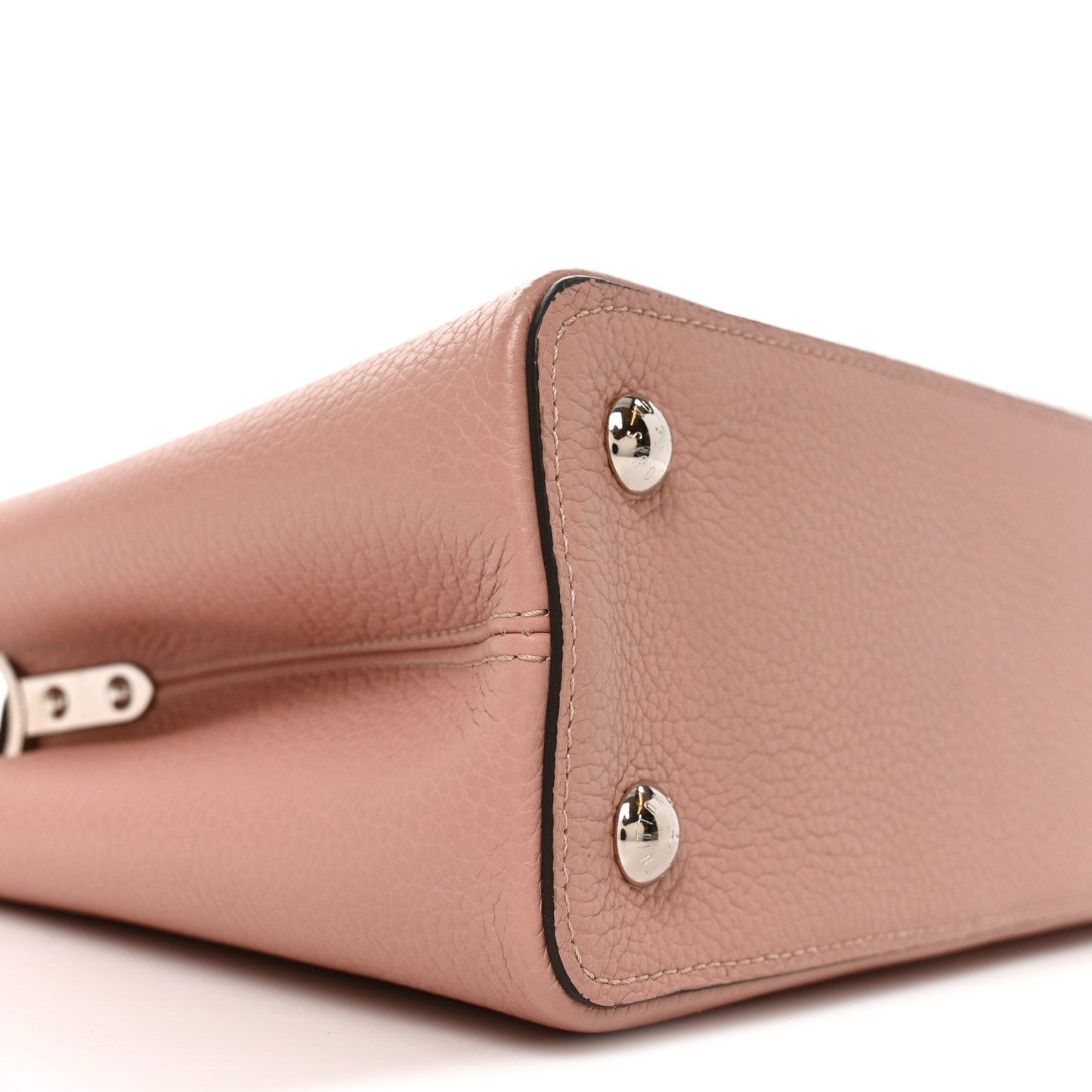 Taurillon Snakeskin Capucines PM Magnolia