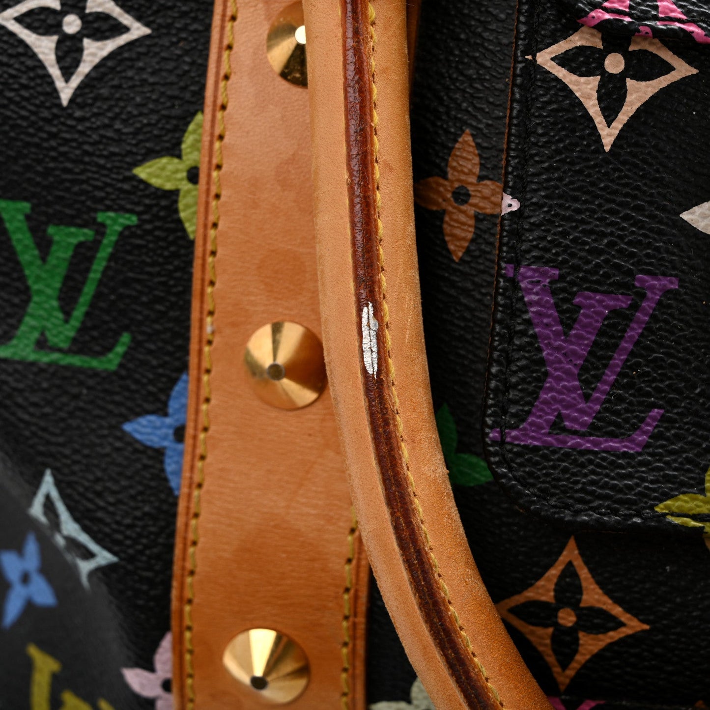 Monogram Multicolor Keepall 45 Black
