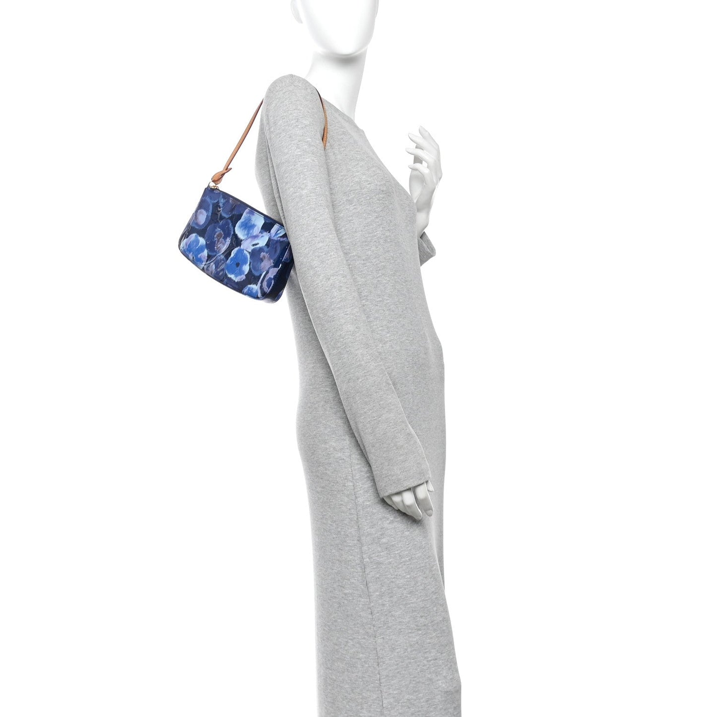 Vernis Ikat Pochette Accessories NM Grand Blue