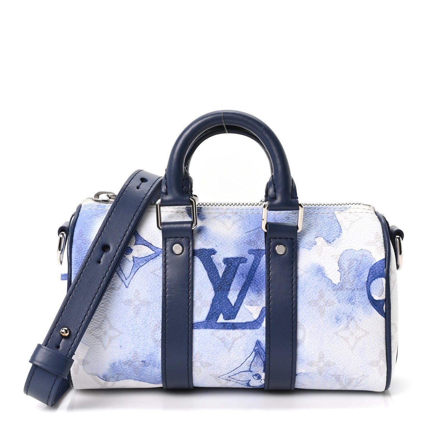 Monogram Watercolor Keepall XS Blue