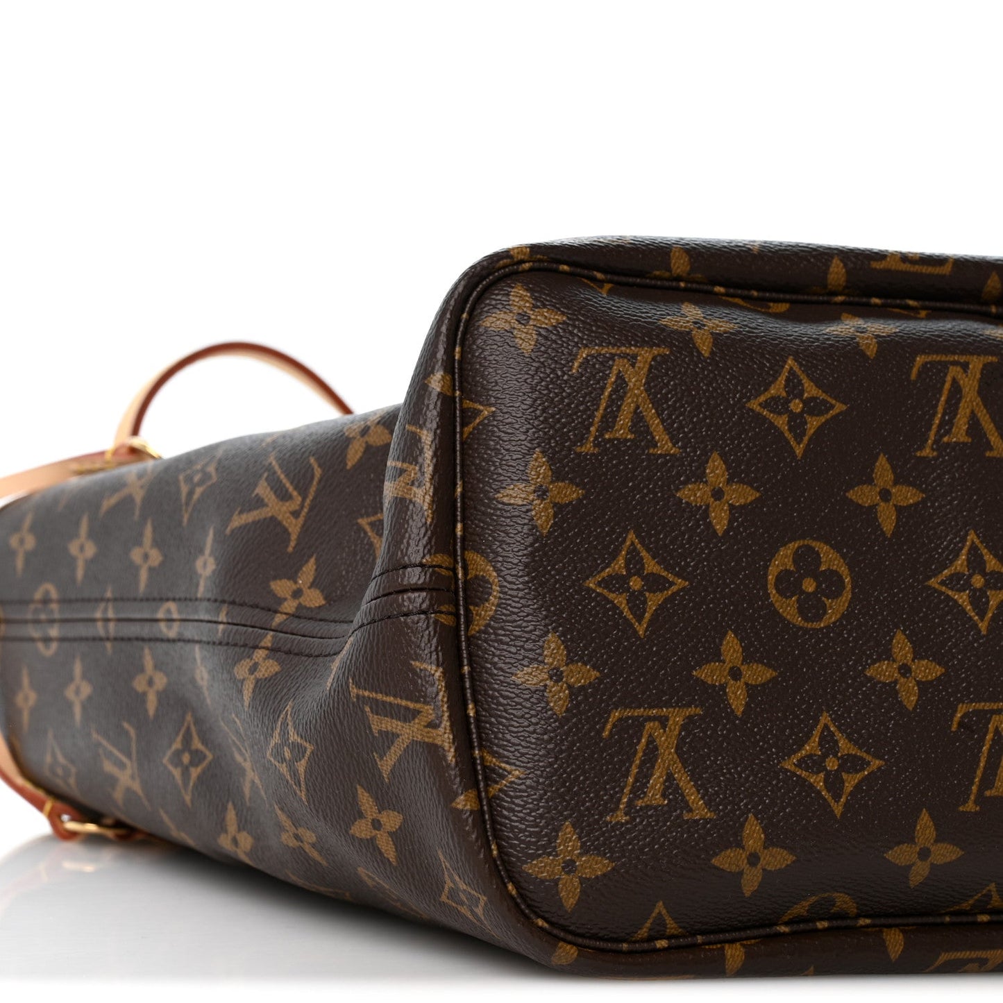 Monogram Inside Out Neverfull Bandouliere MM Rouge Sari