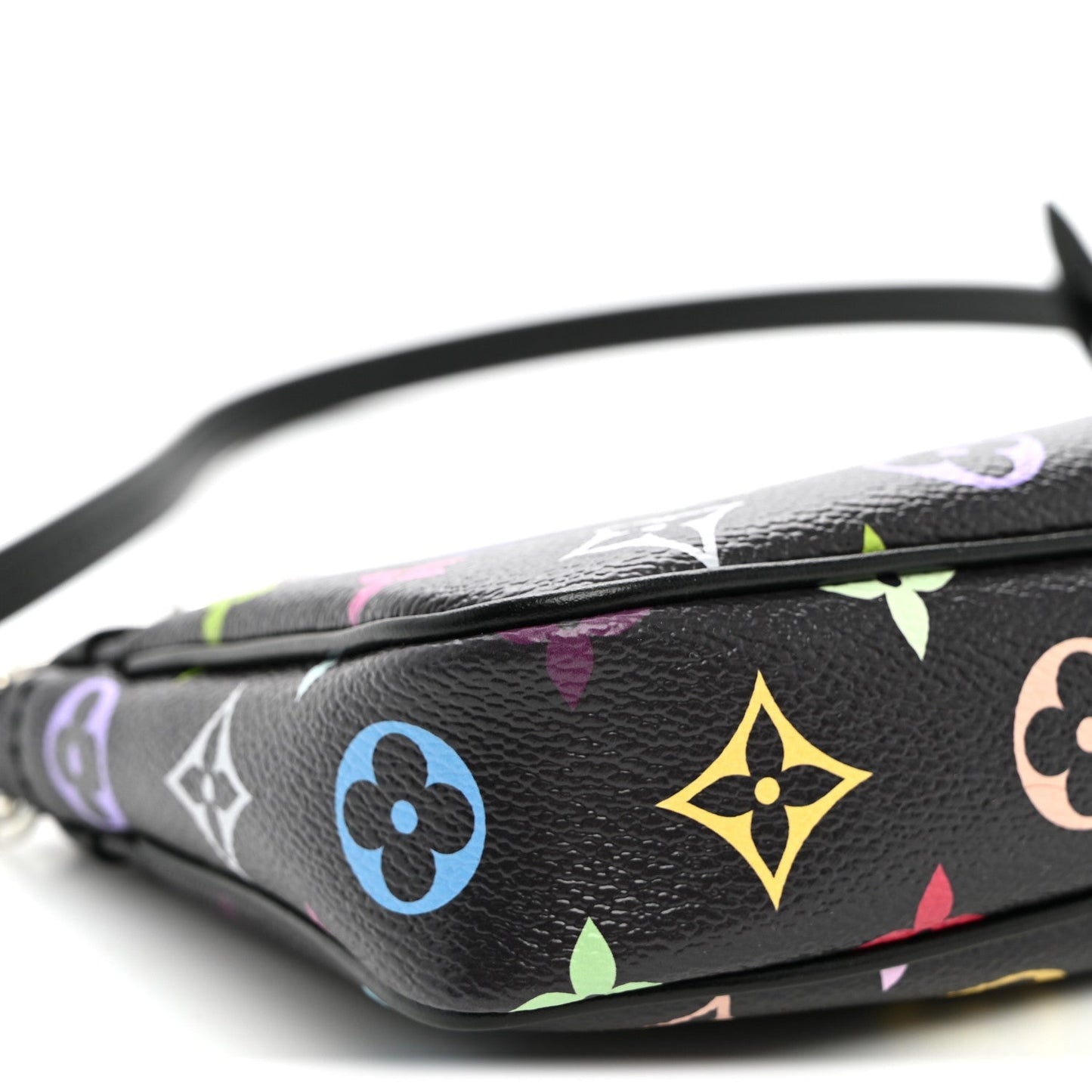 LV X TM Monogram Multicolor Pochette Accessories Black