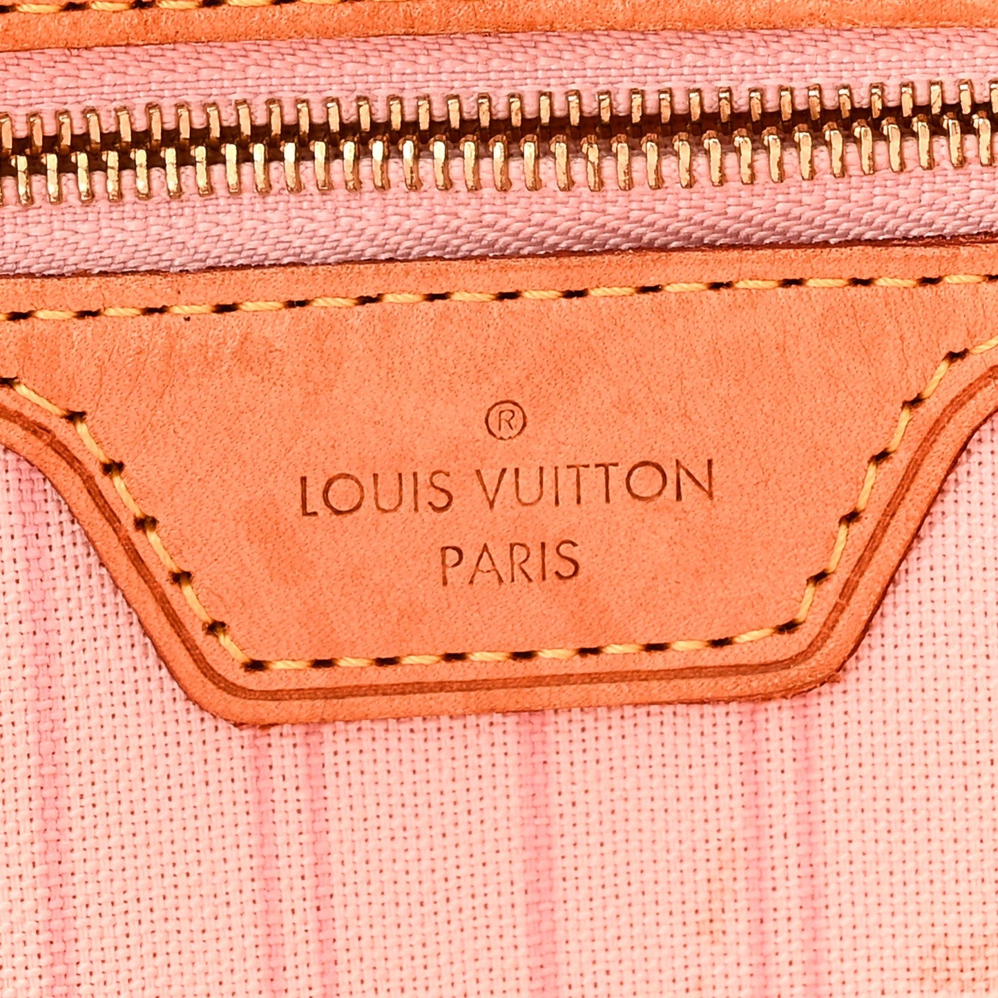 Damier Azur Neo Neverfull MM Rose Ballerine
