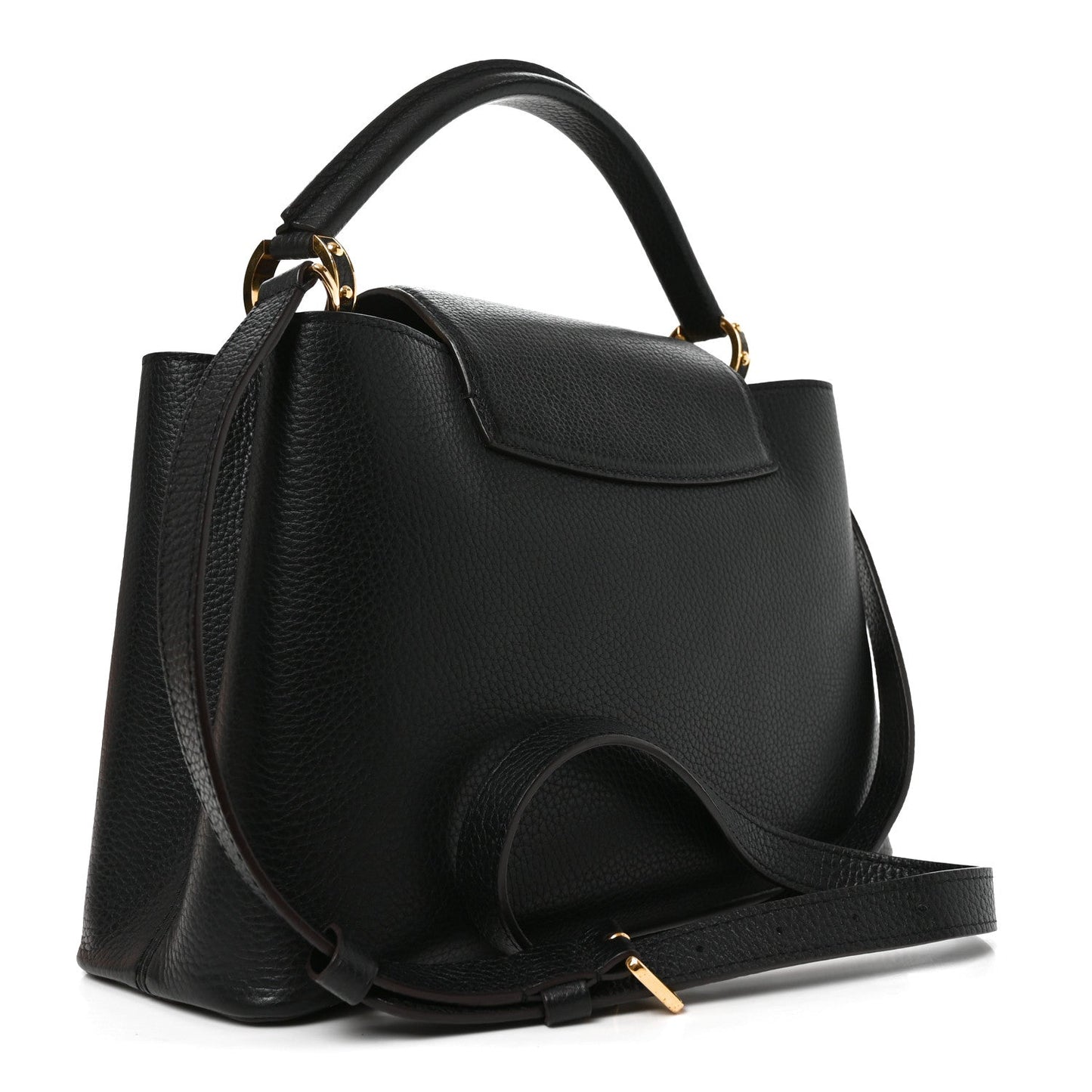 Taurillon Capucines PM Black