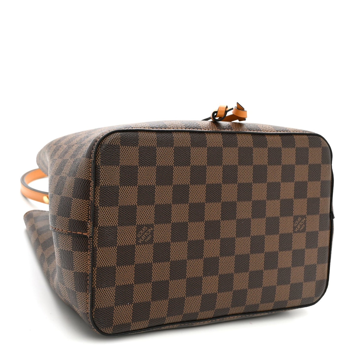 Damier Ebene Neonoe MM Safran