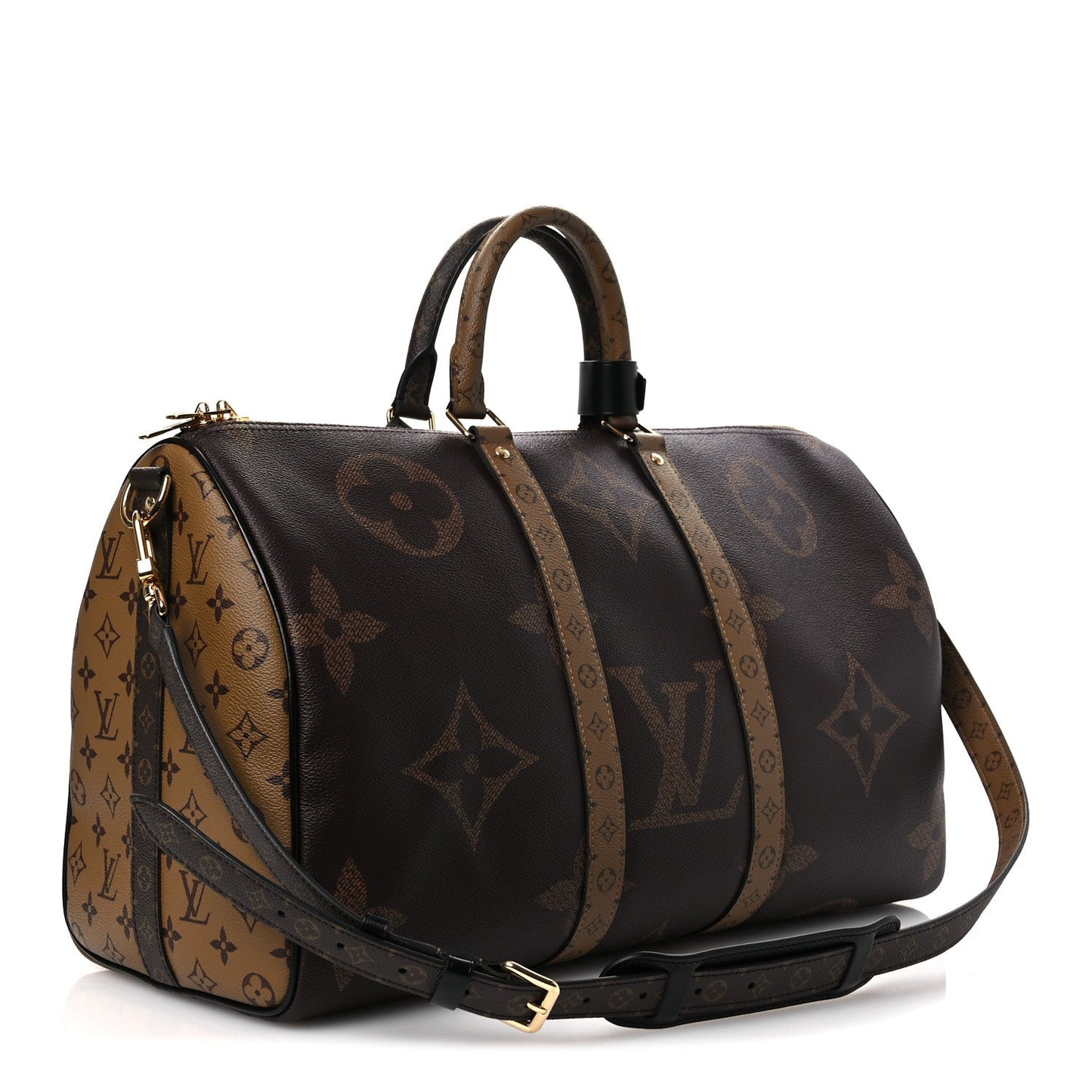Reverse Monogram Giant Keepall Bandouliere 45