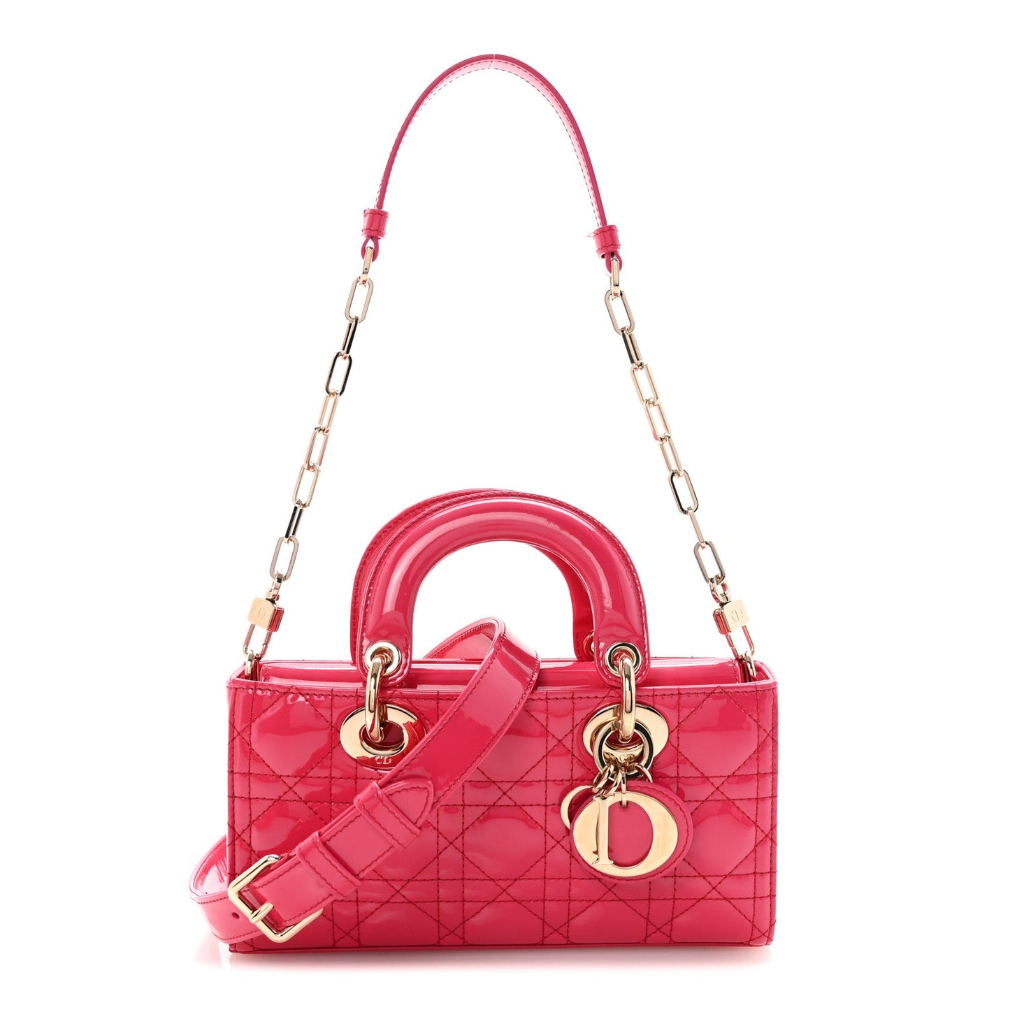 Patent Cannage Small Lady D-Joy Mexican Red