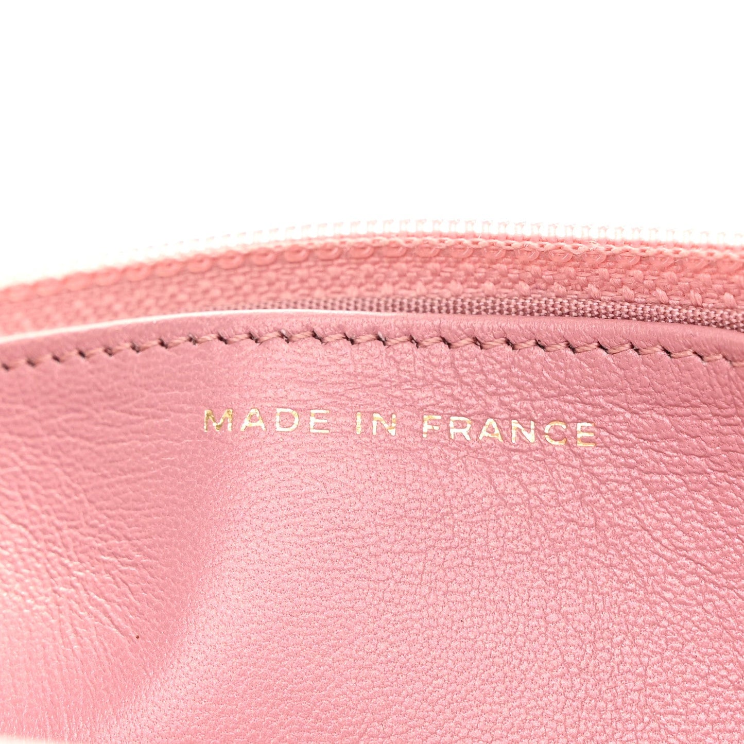 Metallic Lambskin Quilted Boy Wallet On Chain WOC Pink