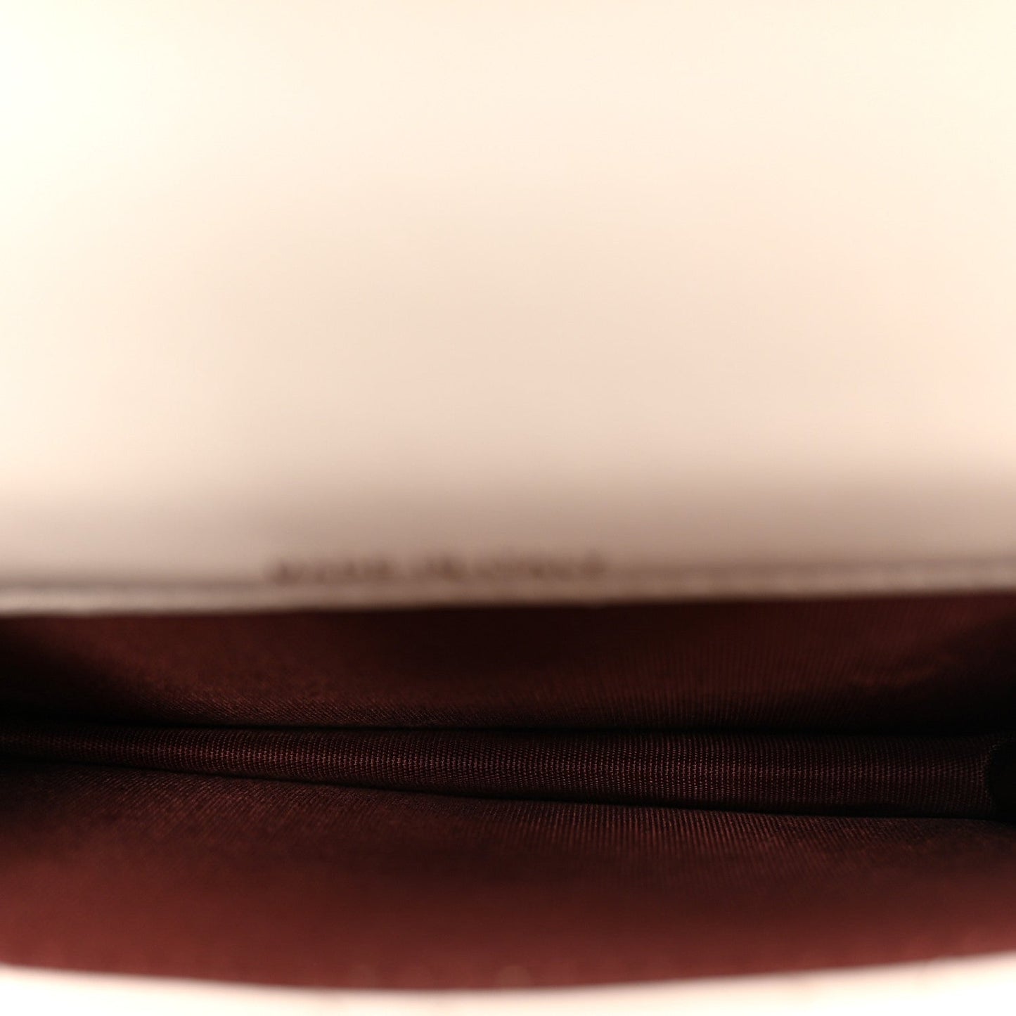 Calfskin Quilted Perfect Fit Coin Purse With Chain White