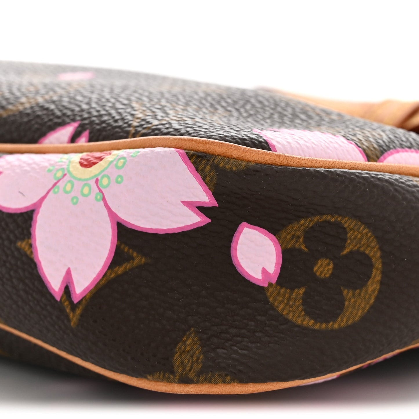 Monogram Cherry Blossom Pochette Accessories Brown