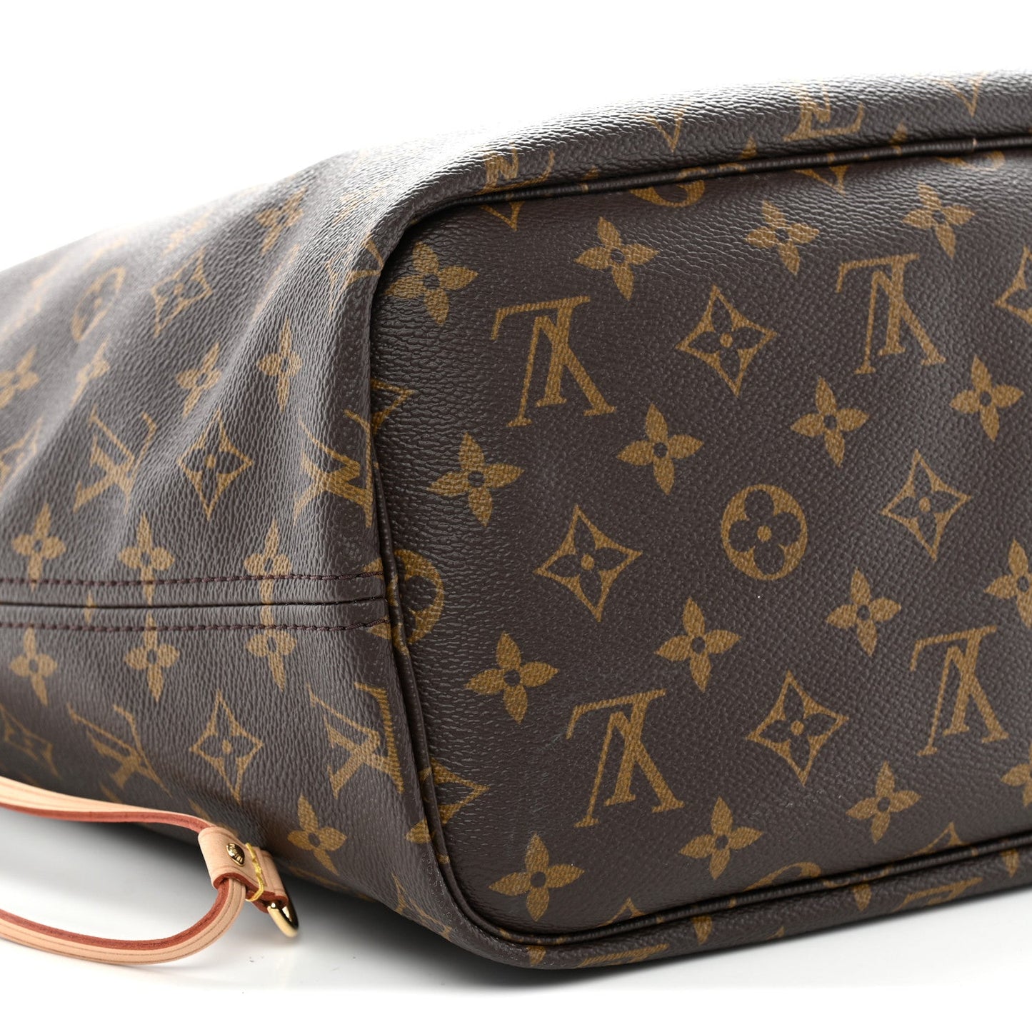 Monogram Inside Out Neverfull Bandouliere MM Rose Pondichery