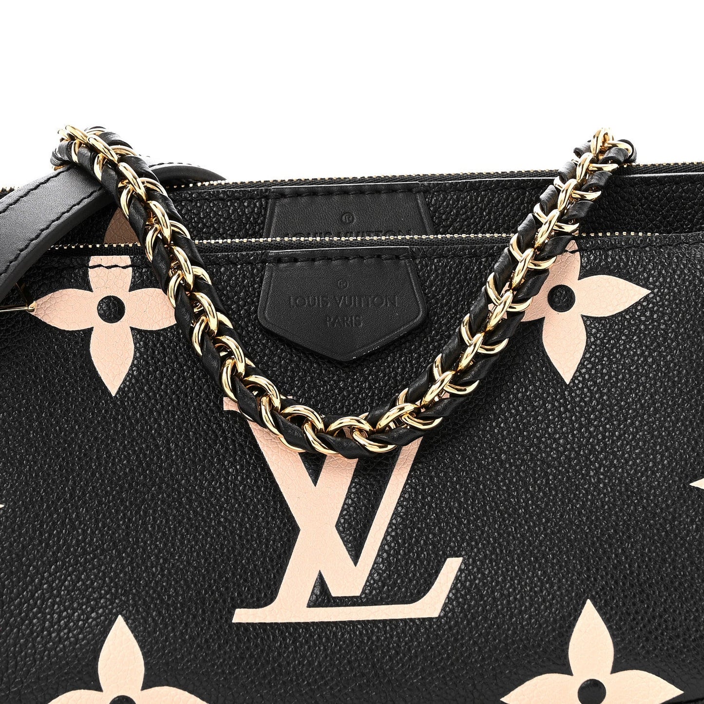 Empreinte Monogram Giant Multi Pochette Accessories Black Beige