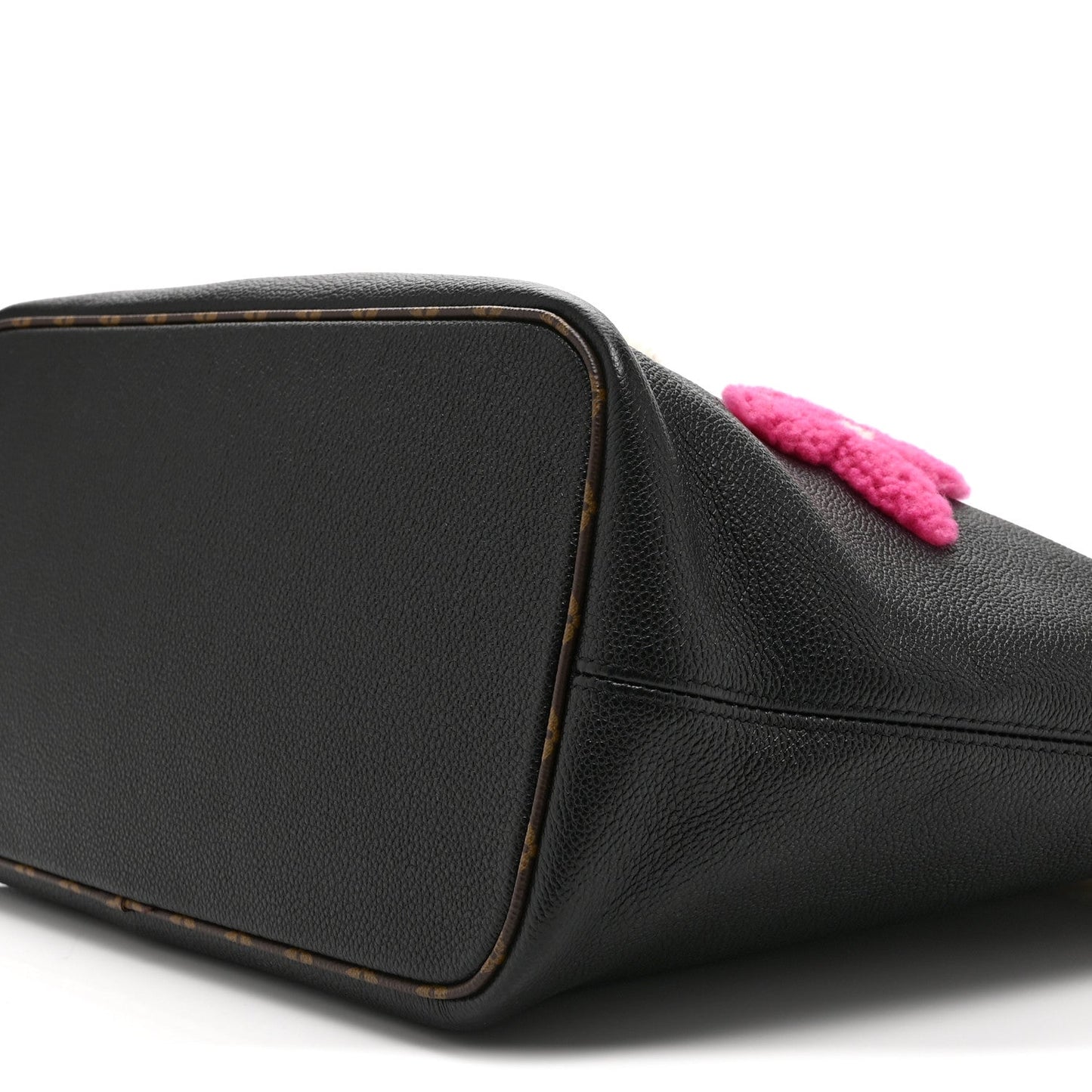 Calfskin Monogram Teddy Neverfull MM Black