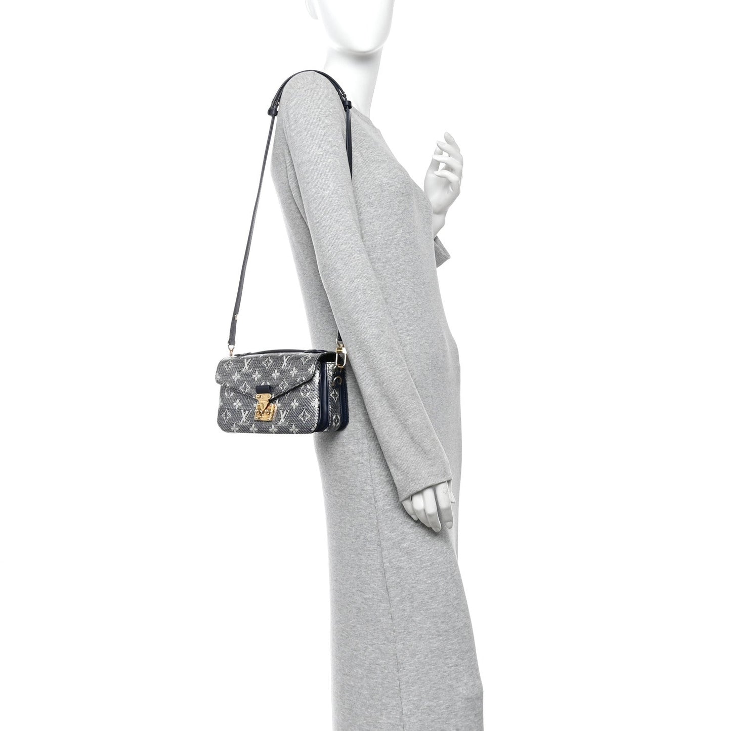 Monoglam Pochette Metis East West Blue