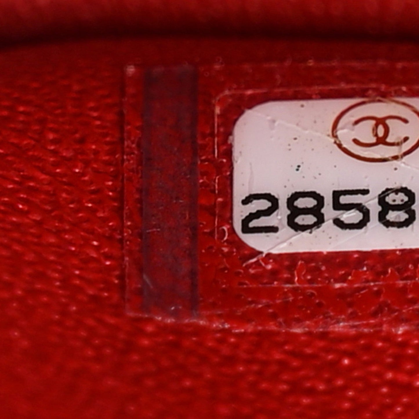 Caviar Quilted Jumbo Double Flap Red