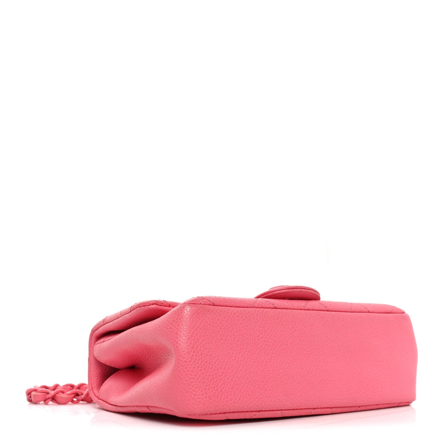 Caviar Quilted Mini Incognito Square Flap Pink