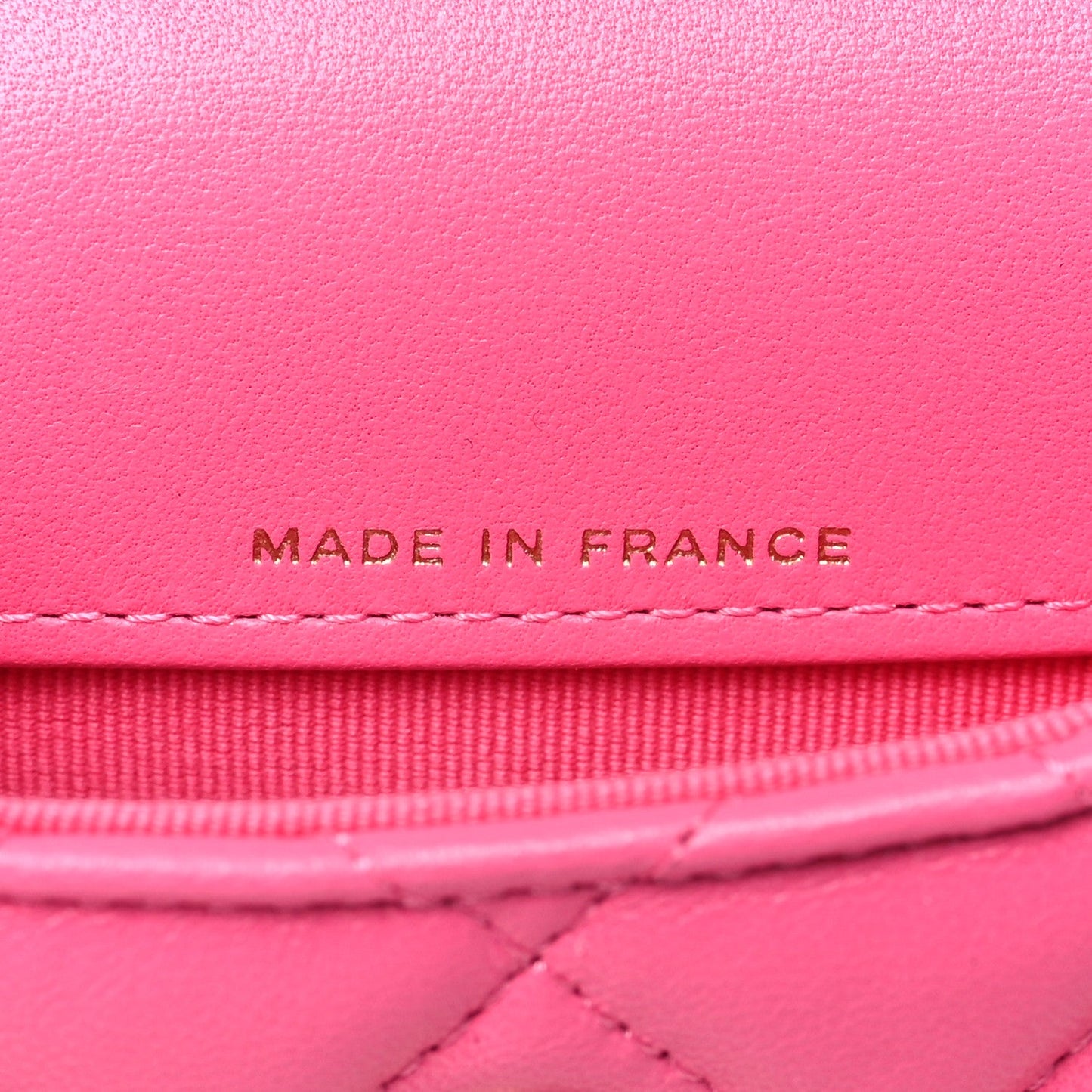 Lambskin Enamel Quilted Coco Hearts Clutch With Chain Pink