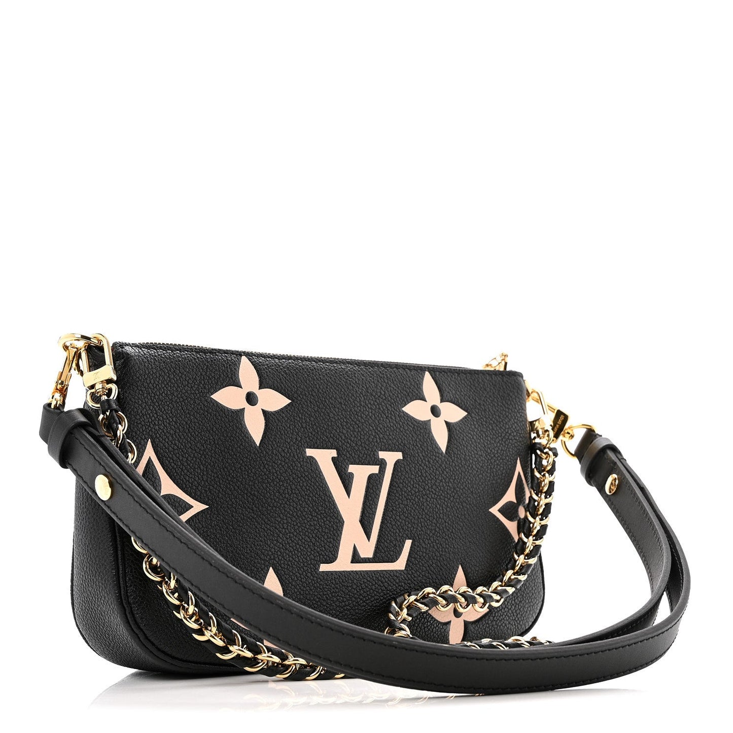 Empreinte Monogram Giant Multi Pochette Accessories Black Beige