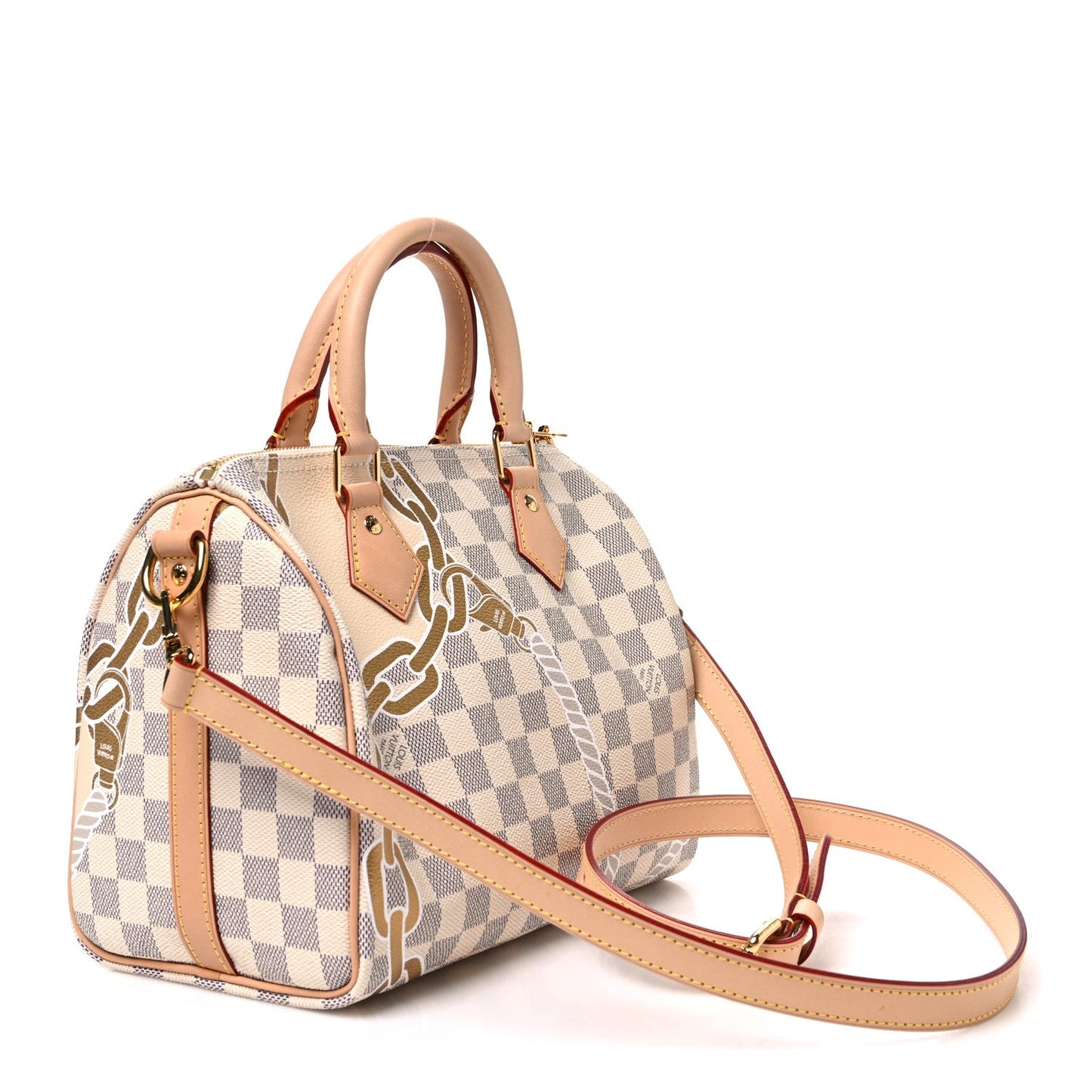 Damier Azur Nautical Speedy Bandouliere 25
