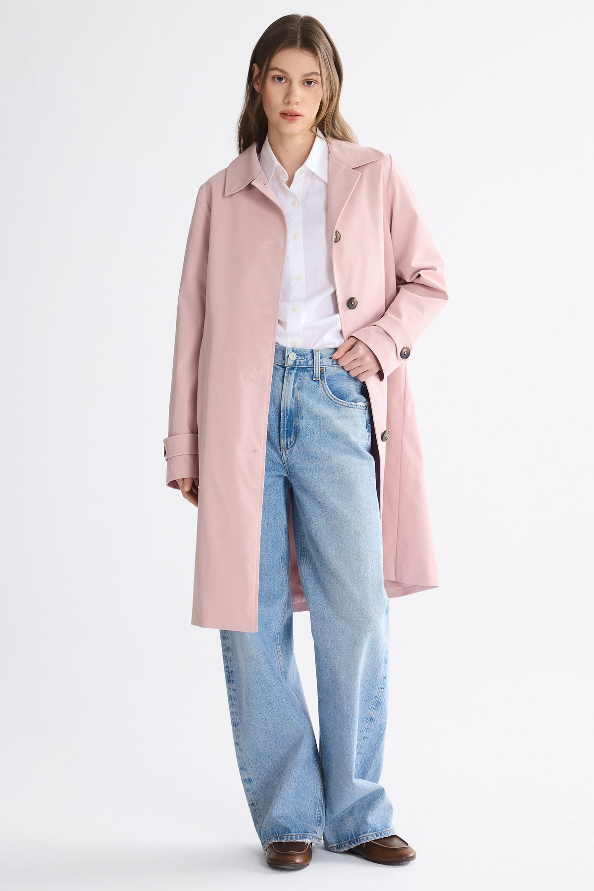 Single-Breasted Trench Coat