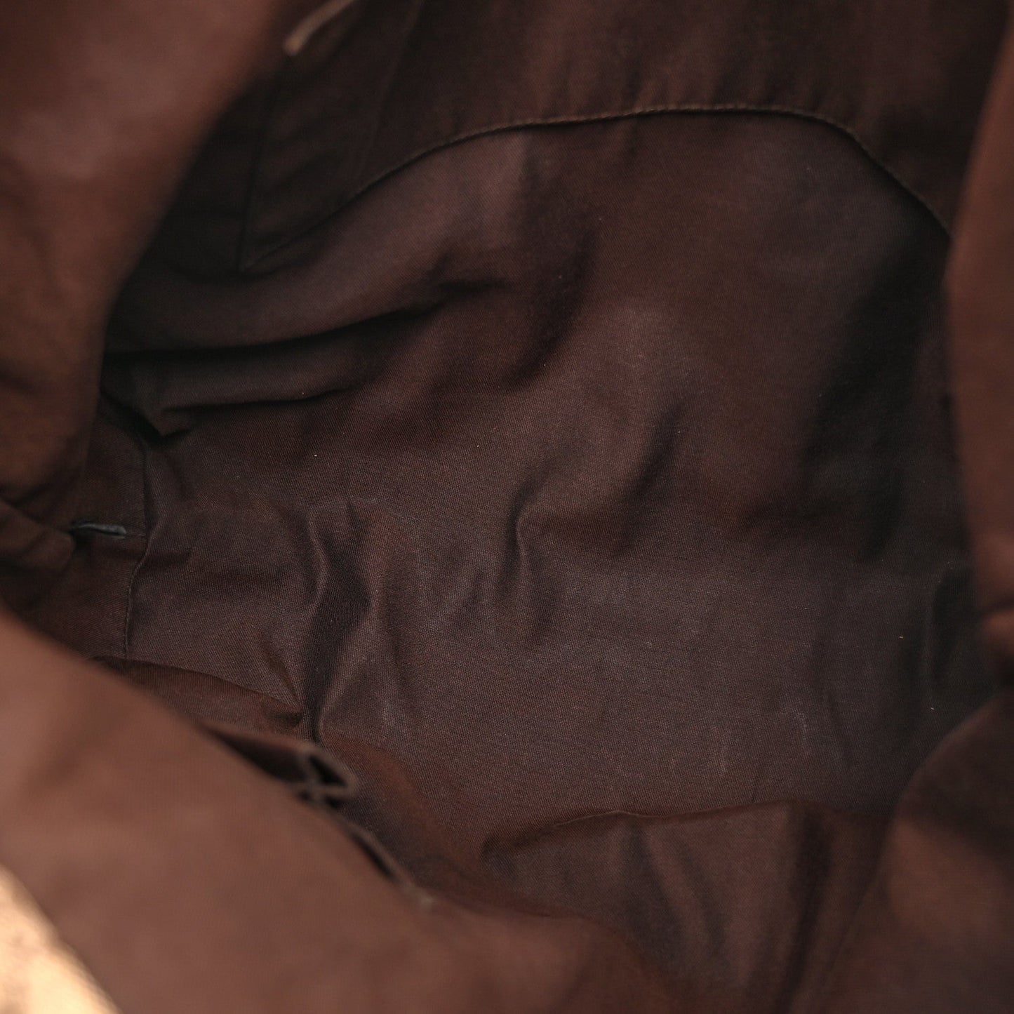GG Monogram Medium Handle Vertical Tote Bag Dark Brown