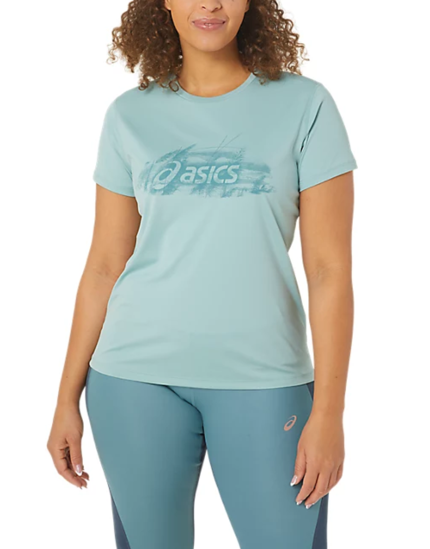 Women's Nagino Graphic Run Short Sleeve Top (2 Colors)
