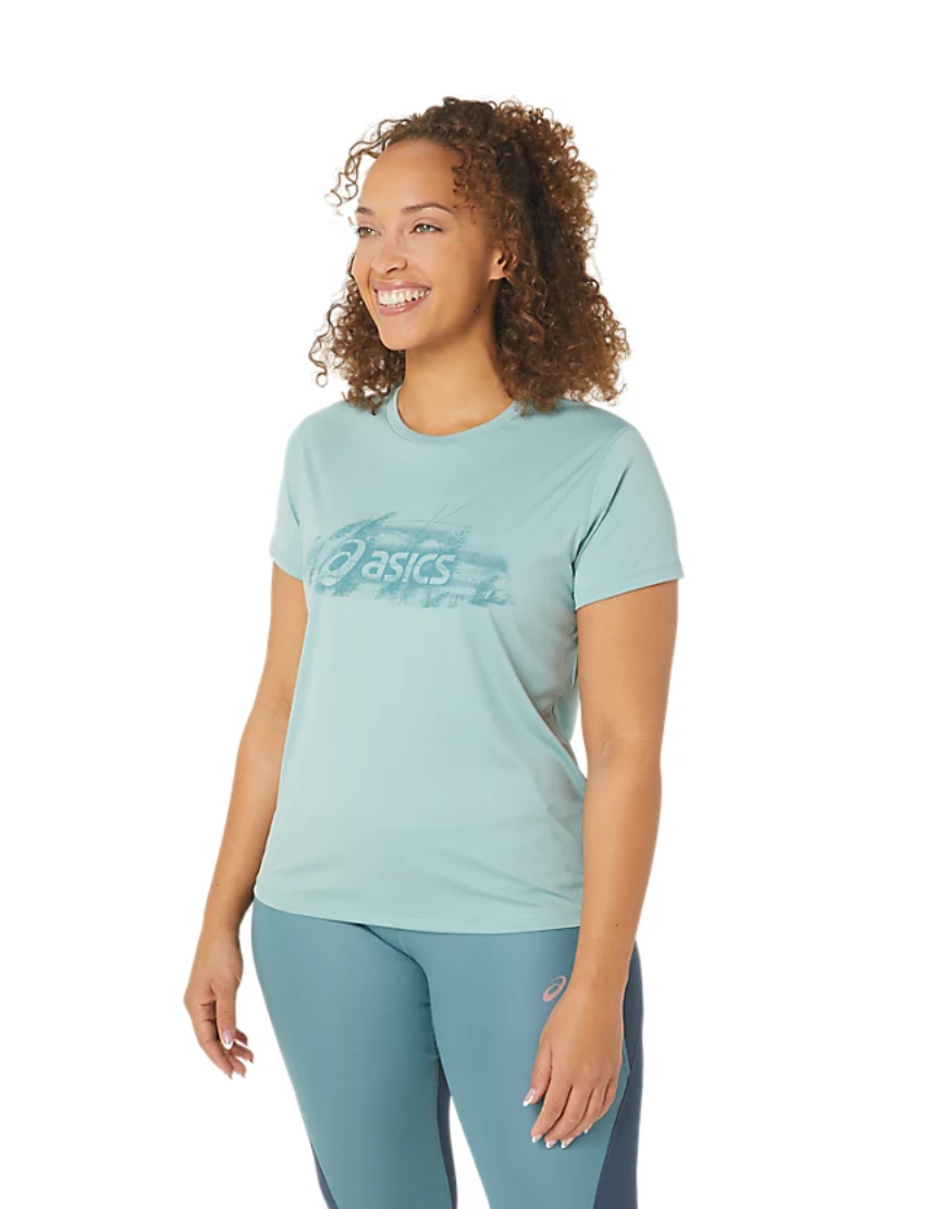 Women's Nagino Graphic Run Short Sleeve Top (2 Colors)