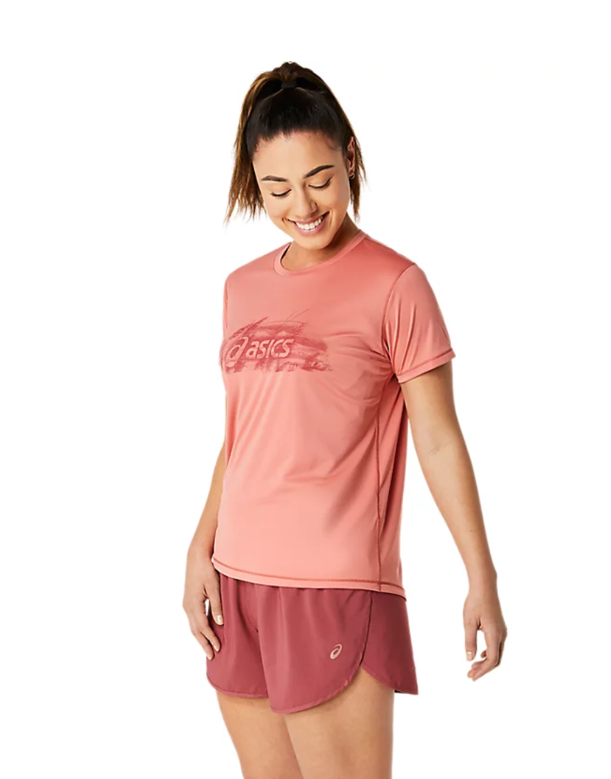 Women's Nagino Graphic Run Short Sleeve Top (2 Colors)