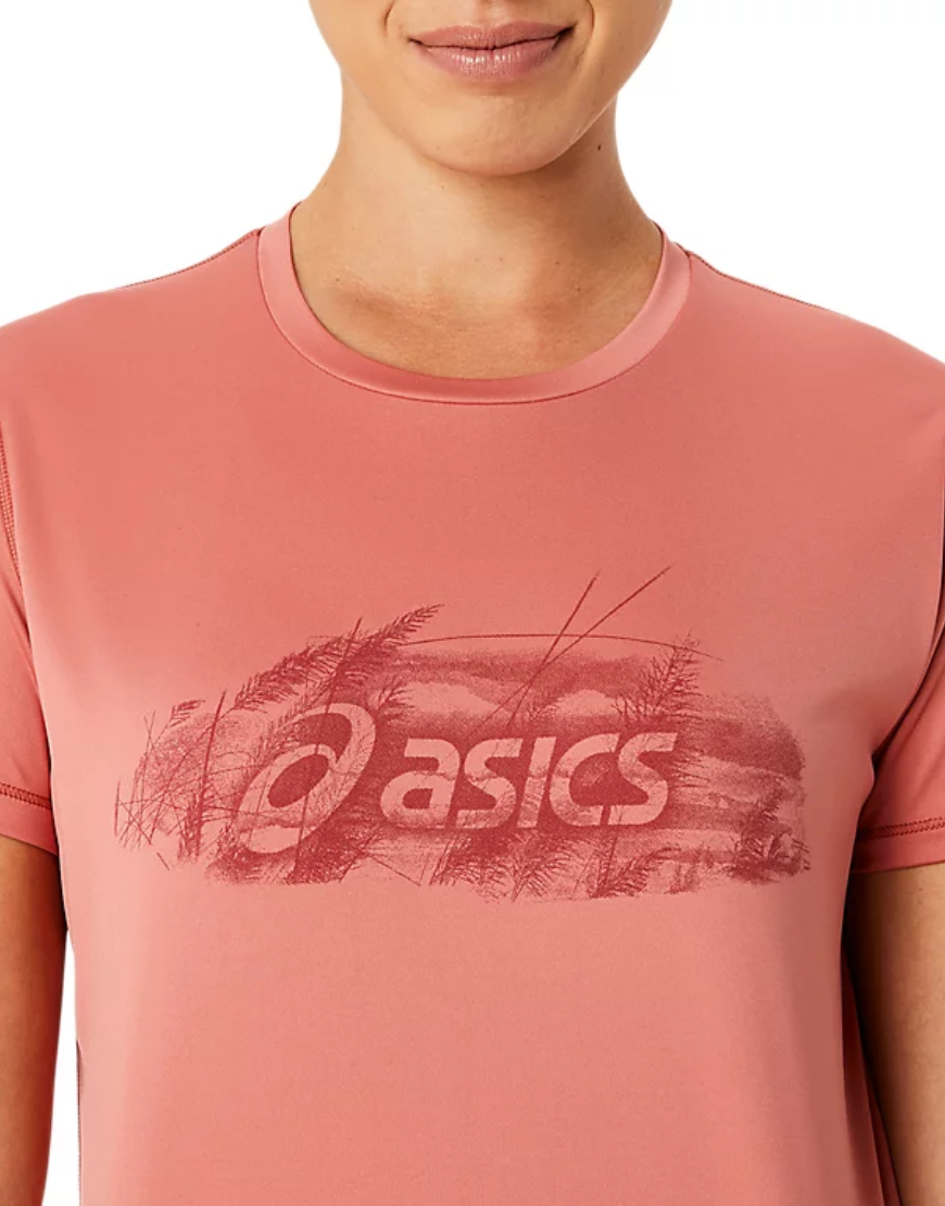 Women's Nagino Graphic Run Short Sleeve Top (2 Colors)