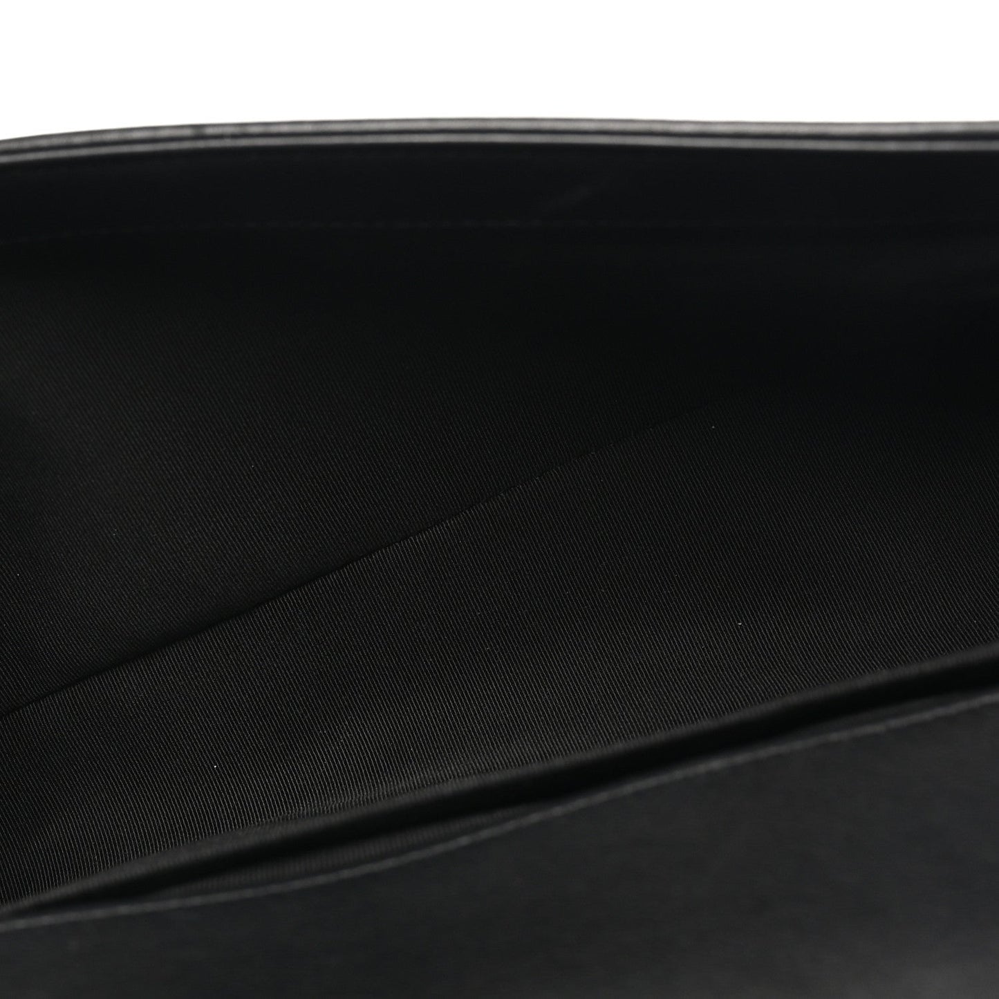 Calfskin Medium Boy Logo Top Handle Flap Black Black
