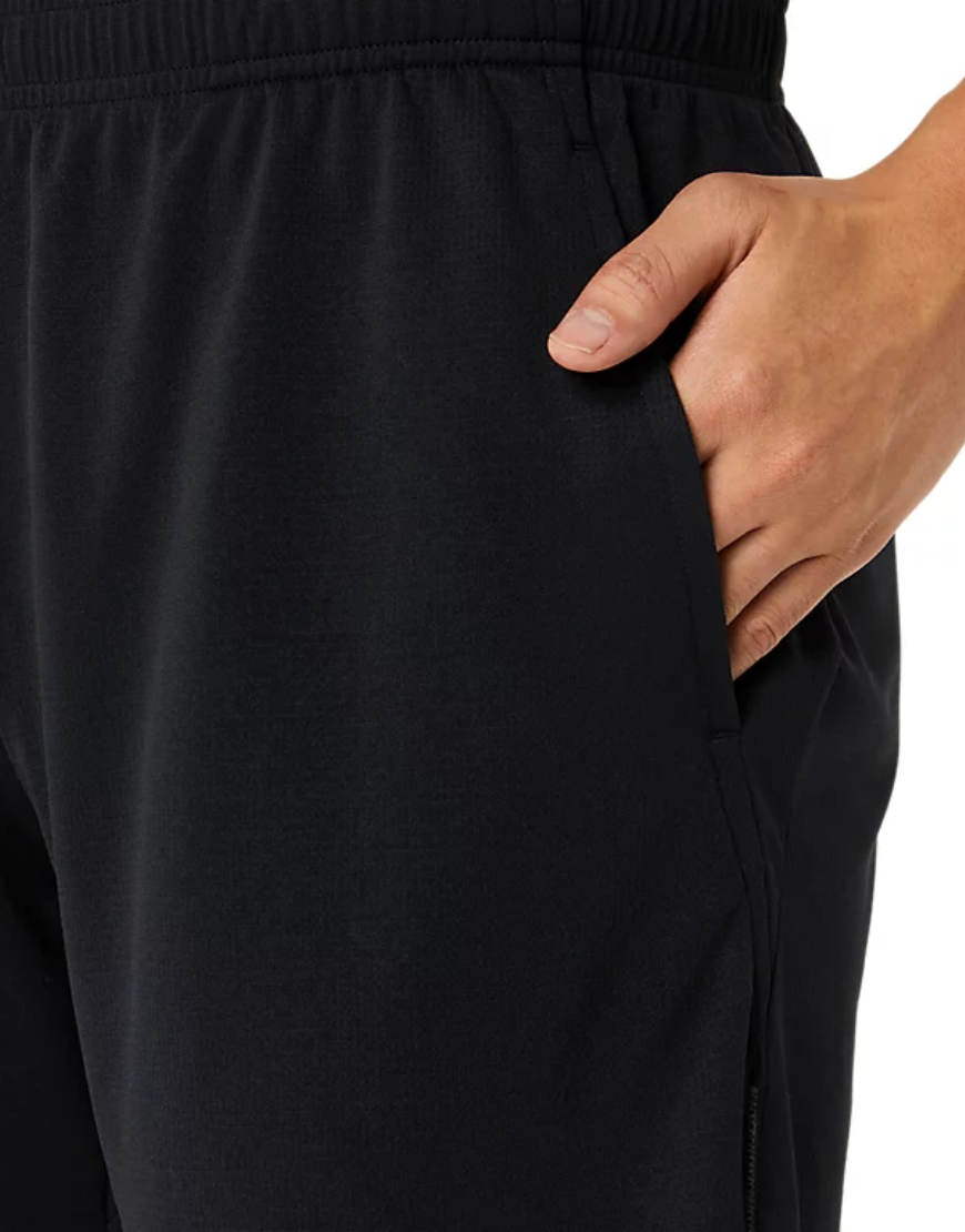 Men's Vented Mesh 7inch Shorts: Black