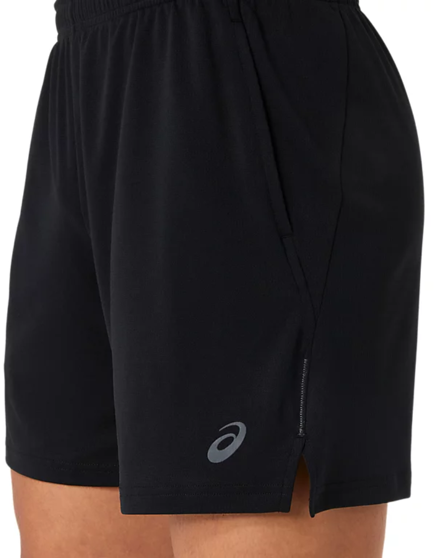 Men's Vented Mesh 7inch Shorts: Black