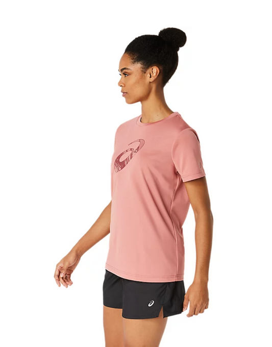 Spiral Graphic Short Sleeve Top (2 Colors)
