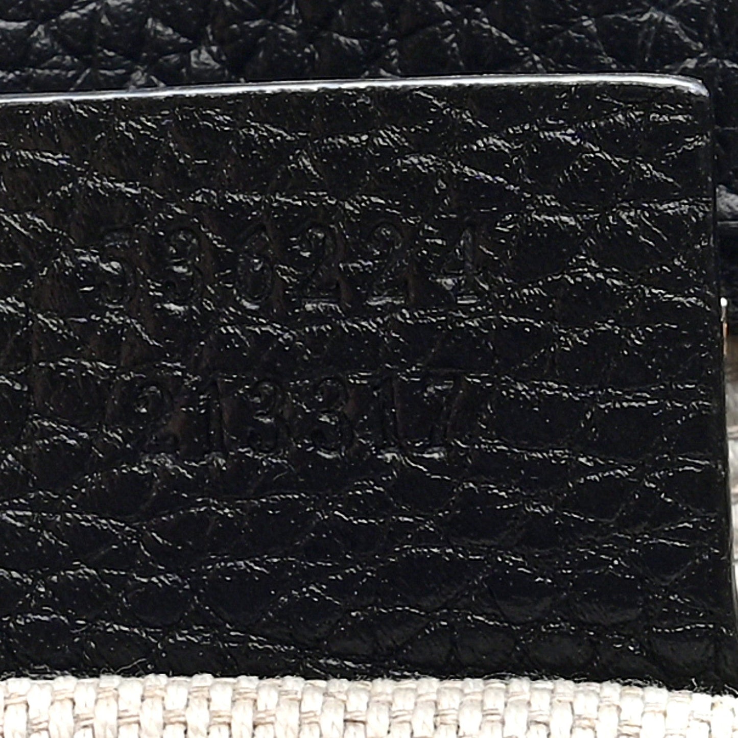 Pebbled Calfskin Medium Soho Flap Crossbody Black