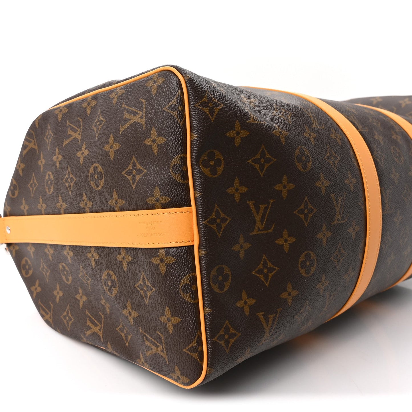 Monogram Macassar Keepall Bandouliere 50 Safran Yellow